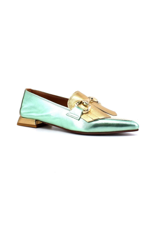 DIVINE FOLLIE Mocassino Punta Donna Tiffany Crudo 901-21F - Sandrini Calzature e Abbigliamento