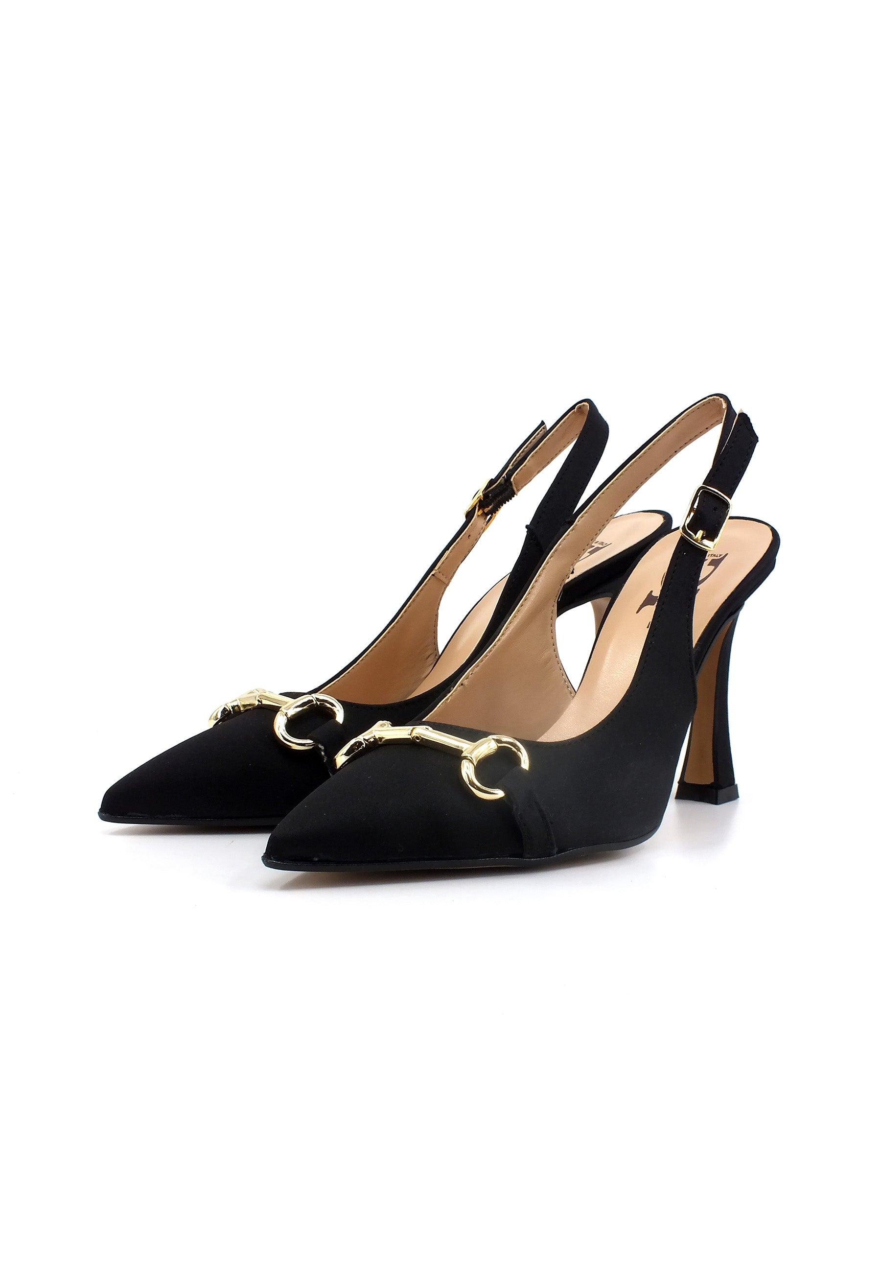 DIVINE FOLLIE Sandalo Chanel Donna Nero 187 - Sandrini Calzature e Abbigliamento