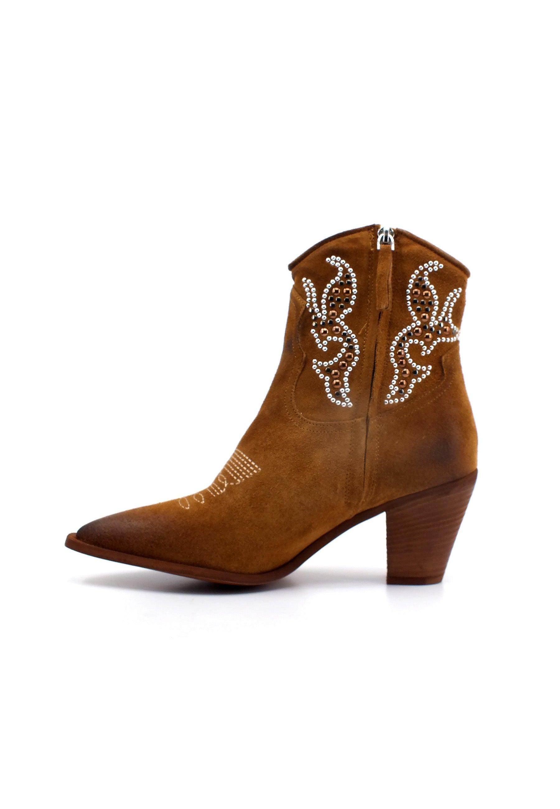 DIVINE FOLLIE Texano Basso Donna Cuoio ILARY6 - Sandrini Calzature e Abbigliamento