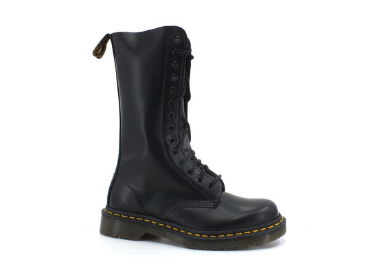 DR. MARTENS Anfibio Hi Lacci Smooth Black 1914-11855001 - Sandrini Calzature e Abbigliamento