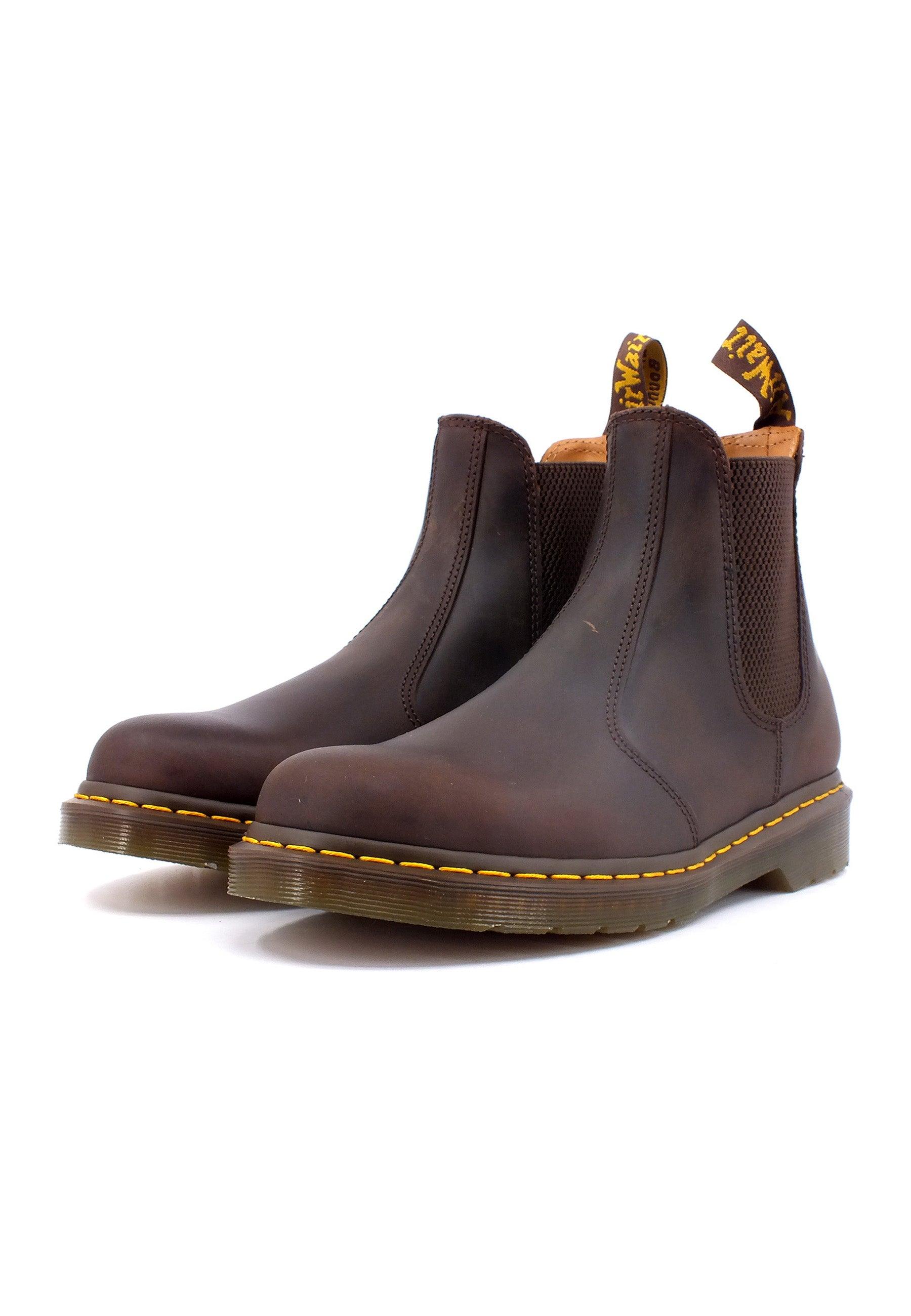 DR. MARTENS Crazy Horse Stivaletto Polacco Uomo Dark Brown 2976-YS-27486201 - Sandrini Calzature e Abbigliamento