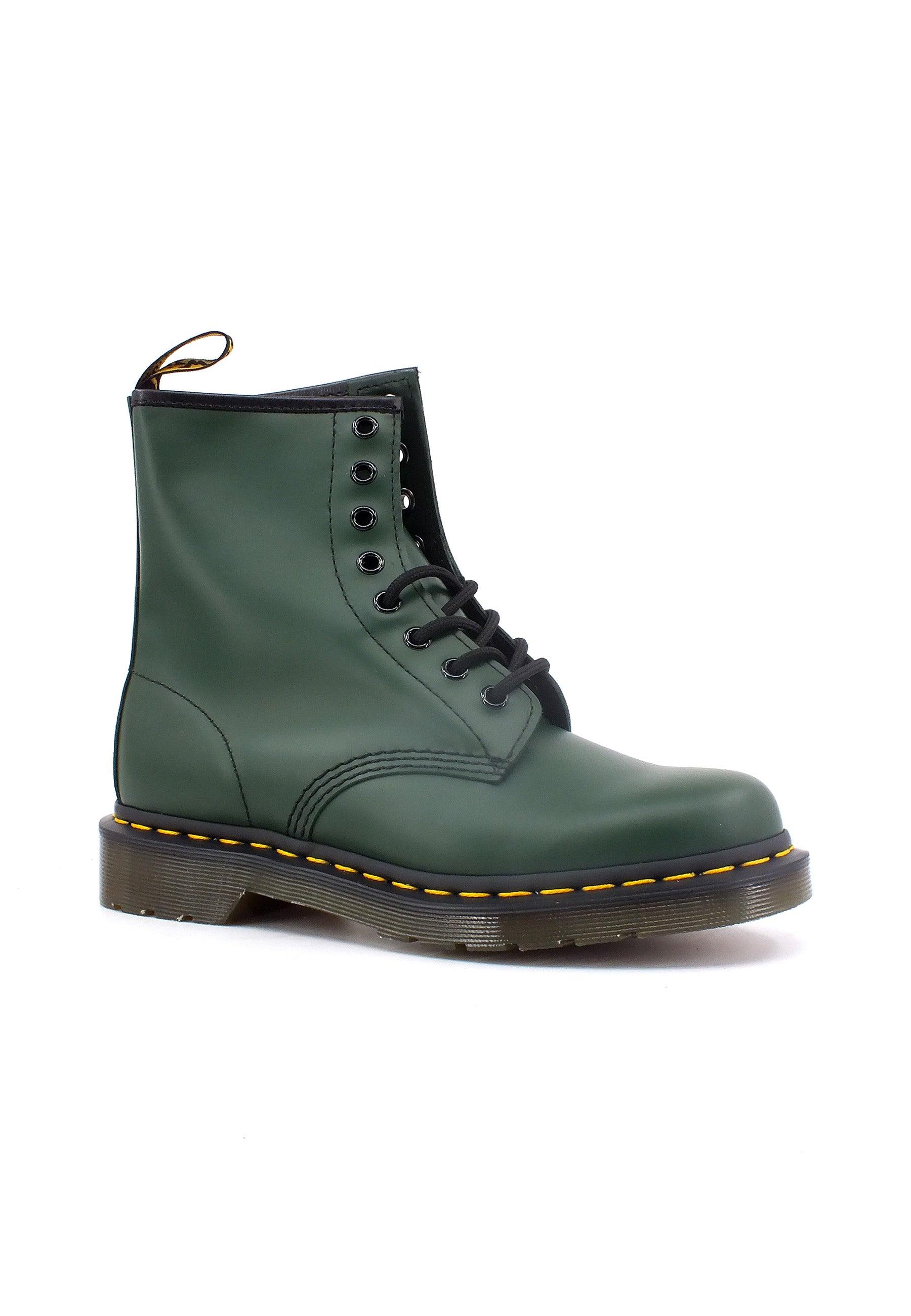 DR. MARTENS Smooth Stivaletto Anfibio Donna Green 1460-11822207 - Sandrini Calzature e Abbigliamento