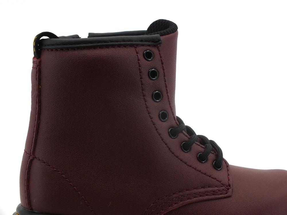 DR. MARTENS Softy T Anfibio Lacci Kids Cherry Red - Sandrini Calzature e Abbigliamento