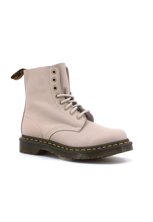 DR. MARTENS Virginia Stivaletto Anfibio Donna Vintage Taupe 1460-PASCAL-30920348 - Sandrini Calzature e Abbigliamento