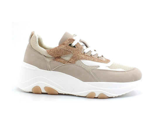 EMME MARELLA Lallo Sneaker Glitter Rosa 57610125200 - Sandrini Calzature e Abbigliamento