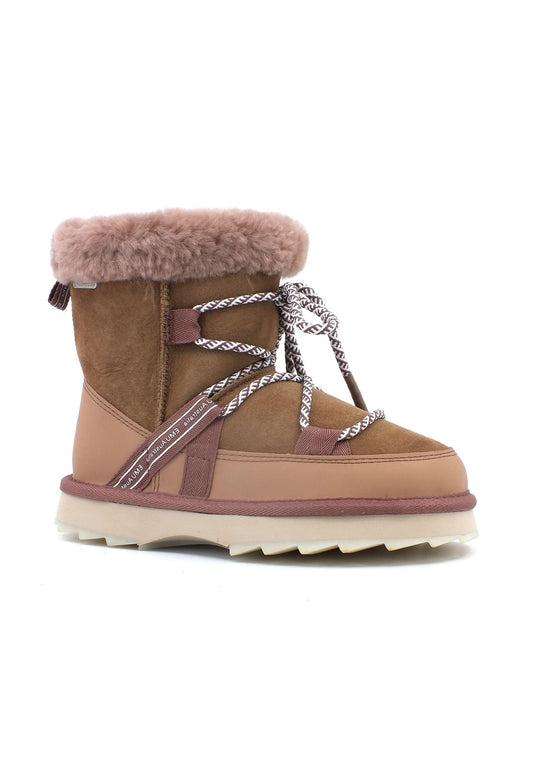 EMU Blurred Stivaletto Pelo Donna Camel W12641 - Sandrini Calzature e Abbigliamento
