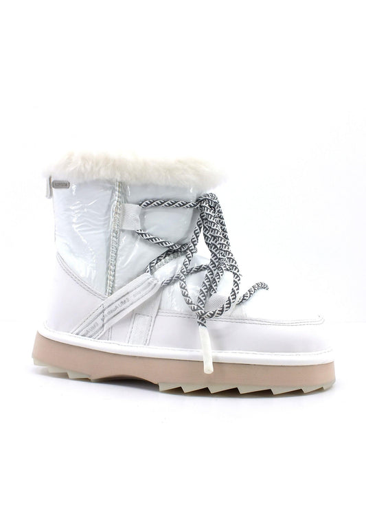 EMU Sharky Micro Crimp Stivaletto Pelo Donna Coconut W12905 - Sandrini Calzature e Abbigliamento