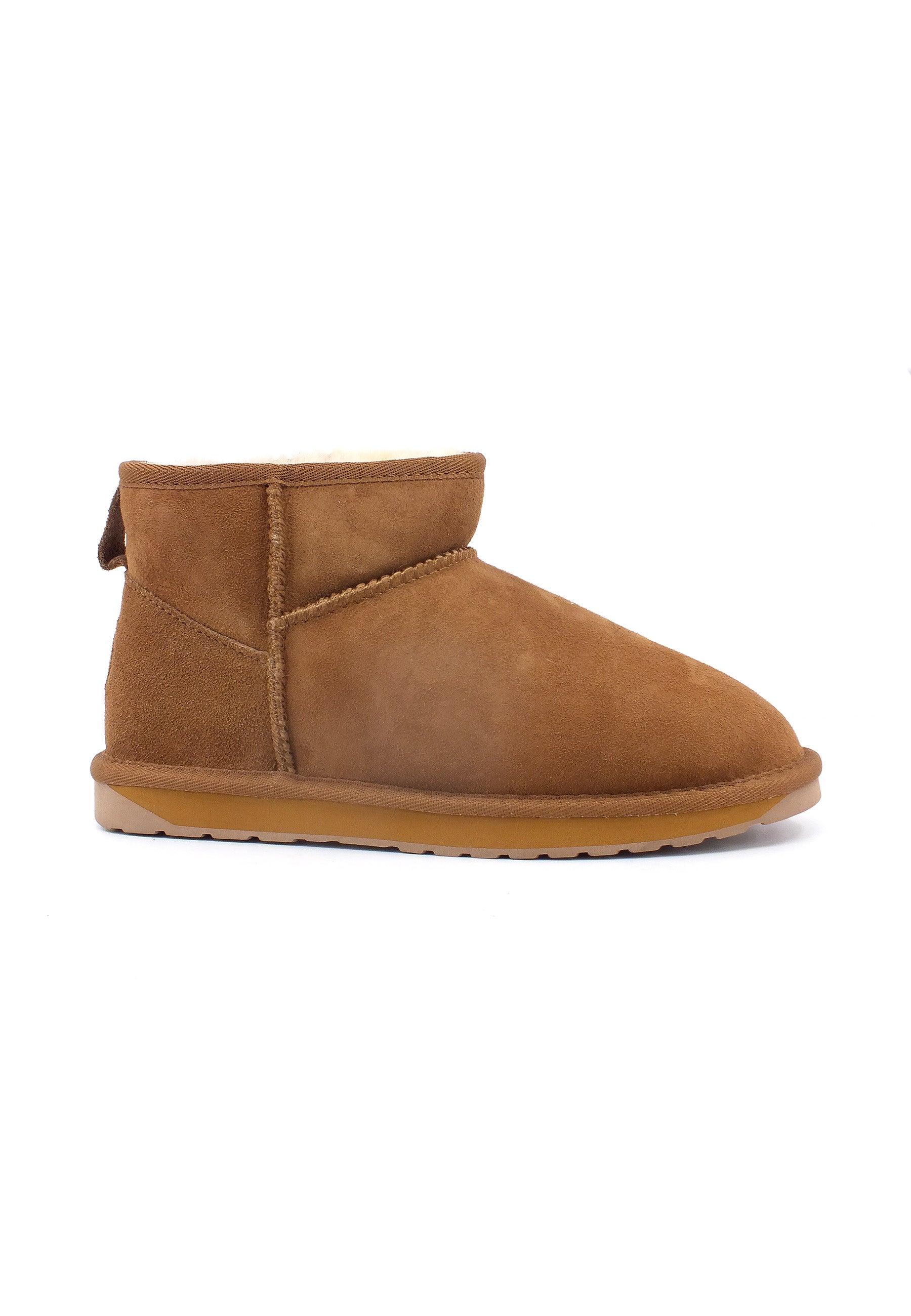 EMU Stinger Mono Stivaletto Pelo Donna Chestnut W10937 - Sandrini Calzature e Abbigliamento