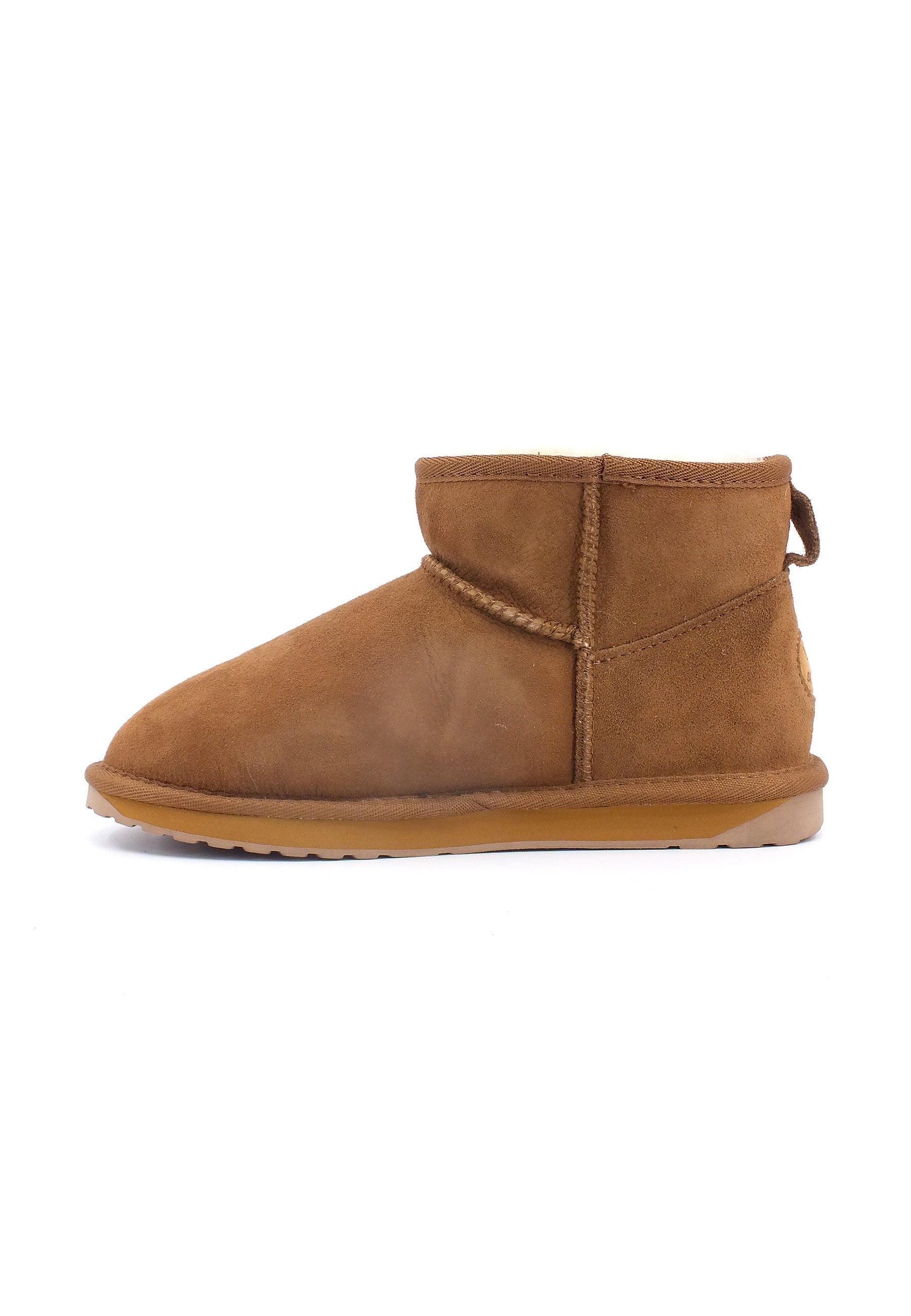 EMU Stinger Mono Stivaletto Pelo Donna Chestnut W10937 - Sandrini Calzature e Abbigliamento