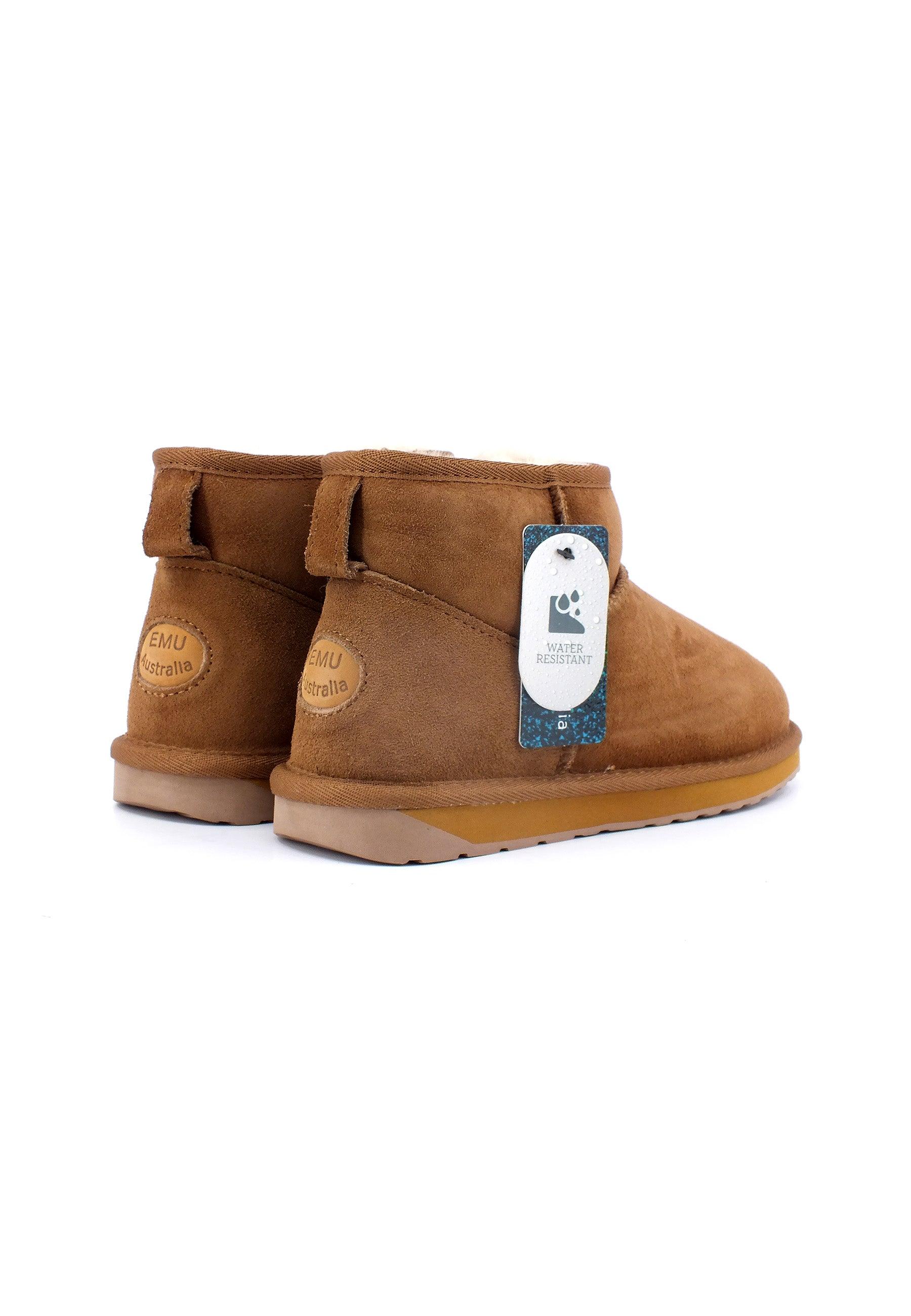 EMU Stinger Mono Stivaletto Pelo Donna Chestnut W10937 - Sandrini Calzature e Abbigliamento