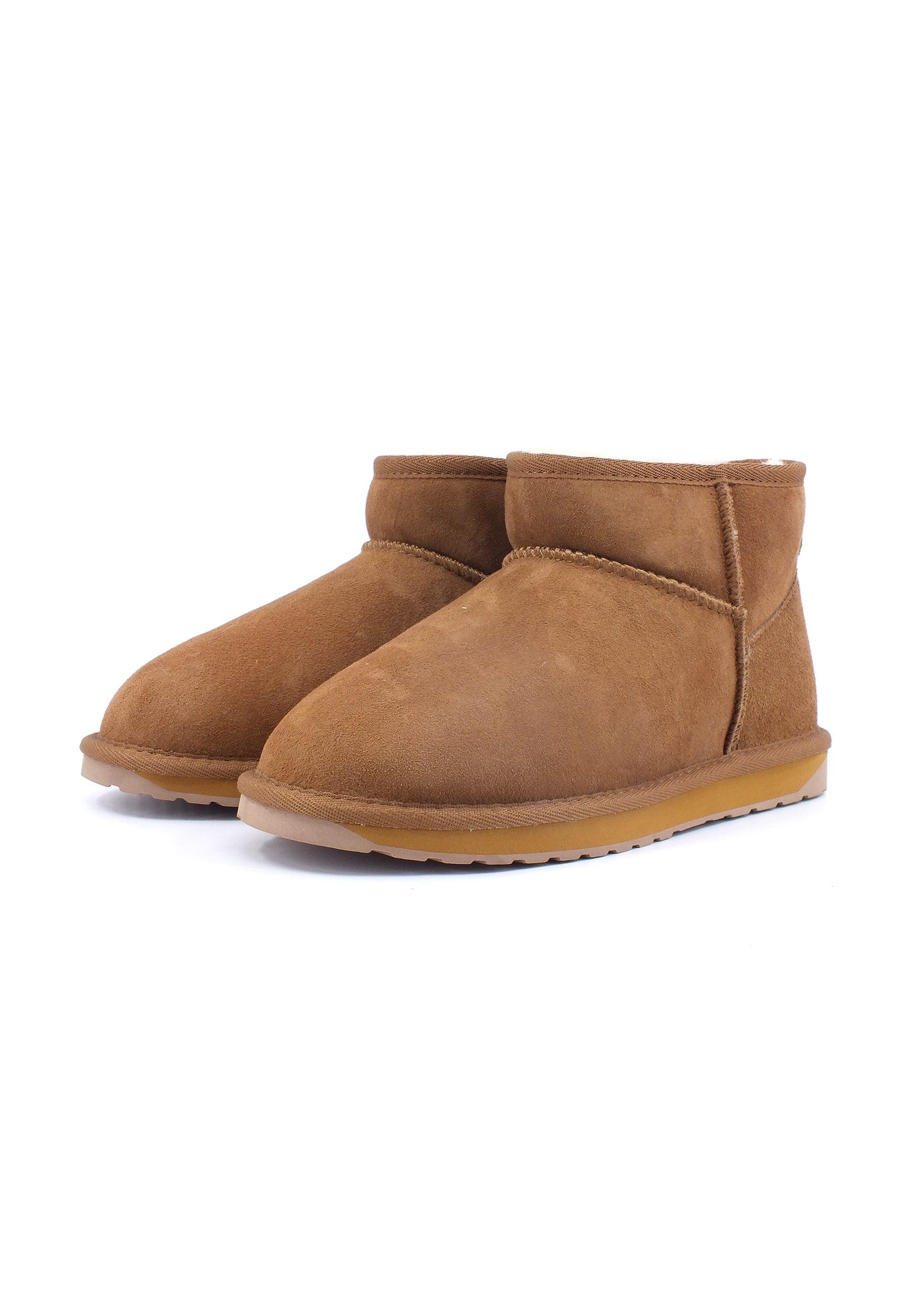 EMU Stinger Mono Stivaletto Pelo Donna Chestnut W10937 - Sandrini Calzature e Abbigliamento