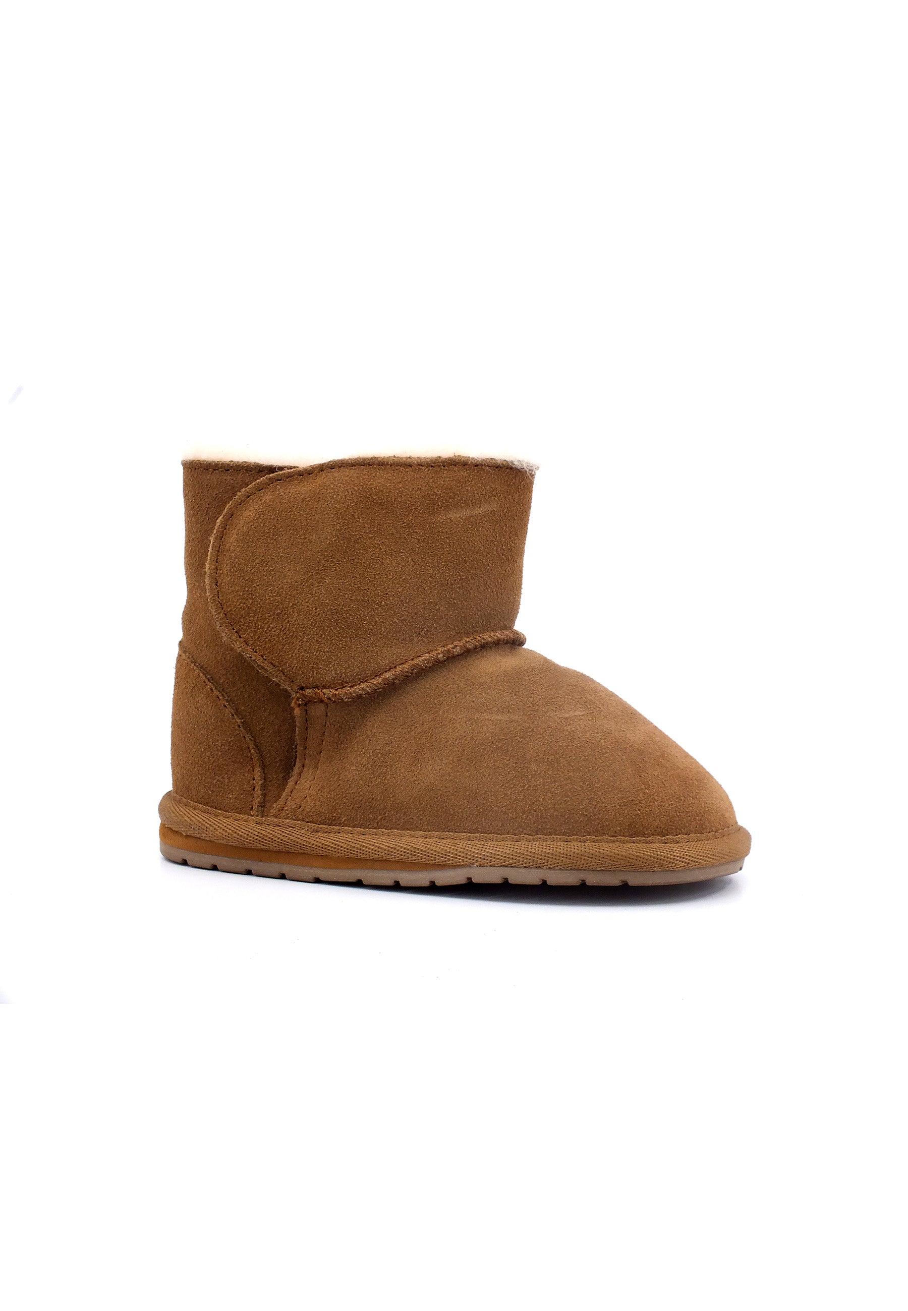 EMU Toddle Stivaletto Pelo Bimbo Chestnut B10737 - Sandrini Calzature e Abbigliamento