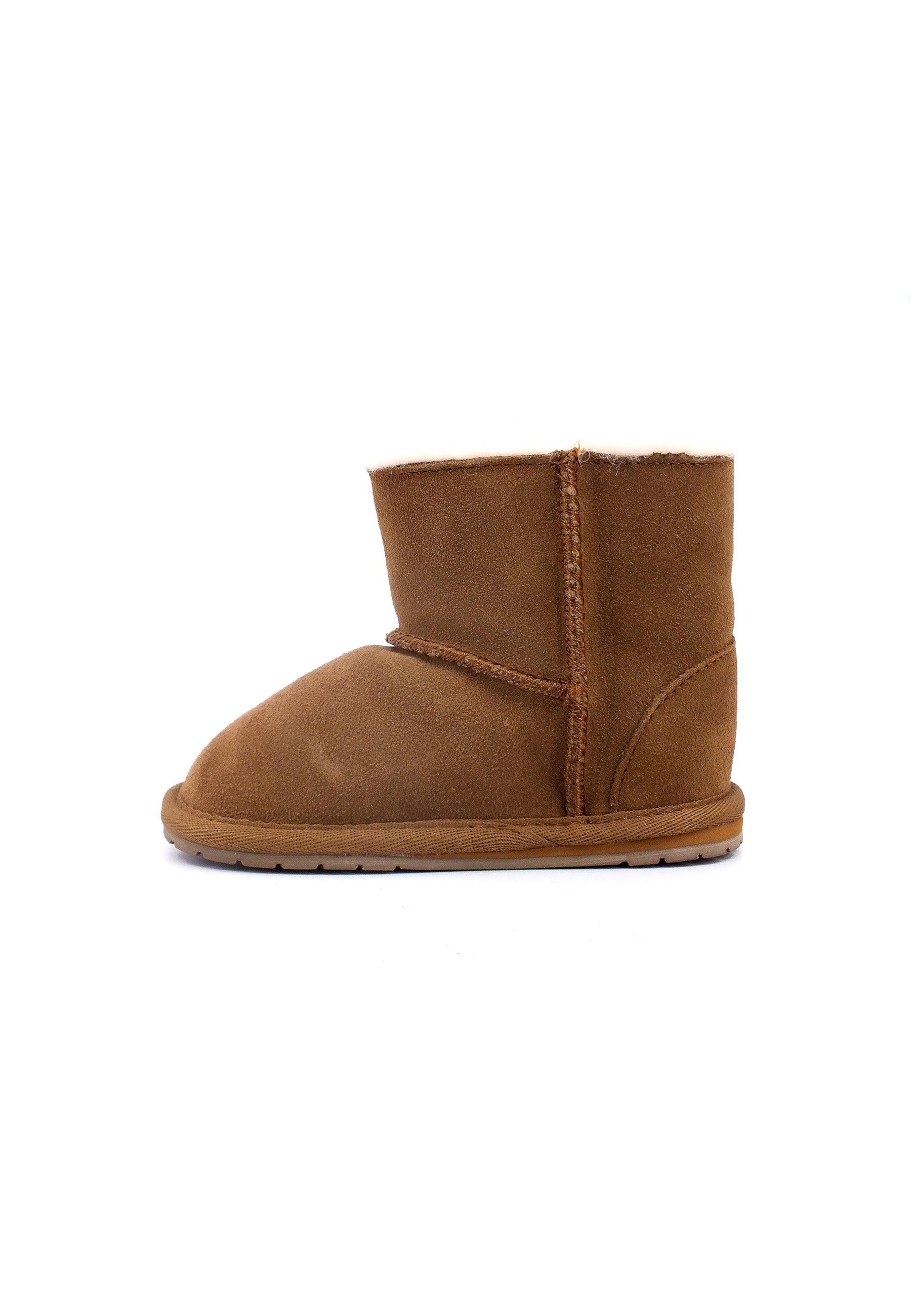 EMU Toddle Stivaletto Pelo Bimbo Chestnut B10737 - Sandrini Calzature e Abbigliamento