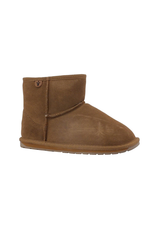 EMU Wallaby Mini Stivaletto Pelo Bimbo Chestnut T10103 - Sandrini Calzature e Abbigliamento
