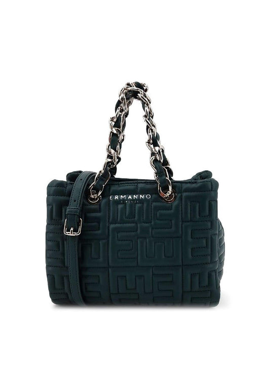 ERMANNO SCERVINO Polly Borsa Double Handle Green 12401562 - Sandrini Calzature e Abbigliamento