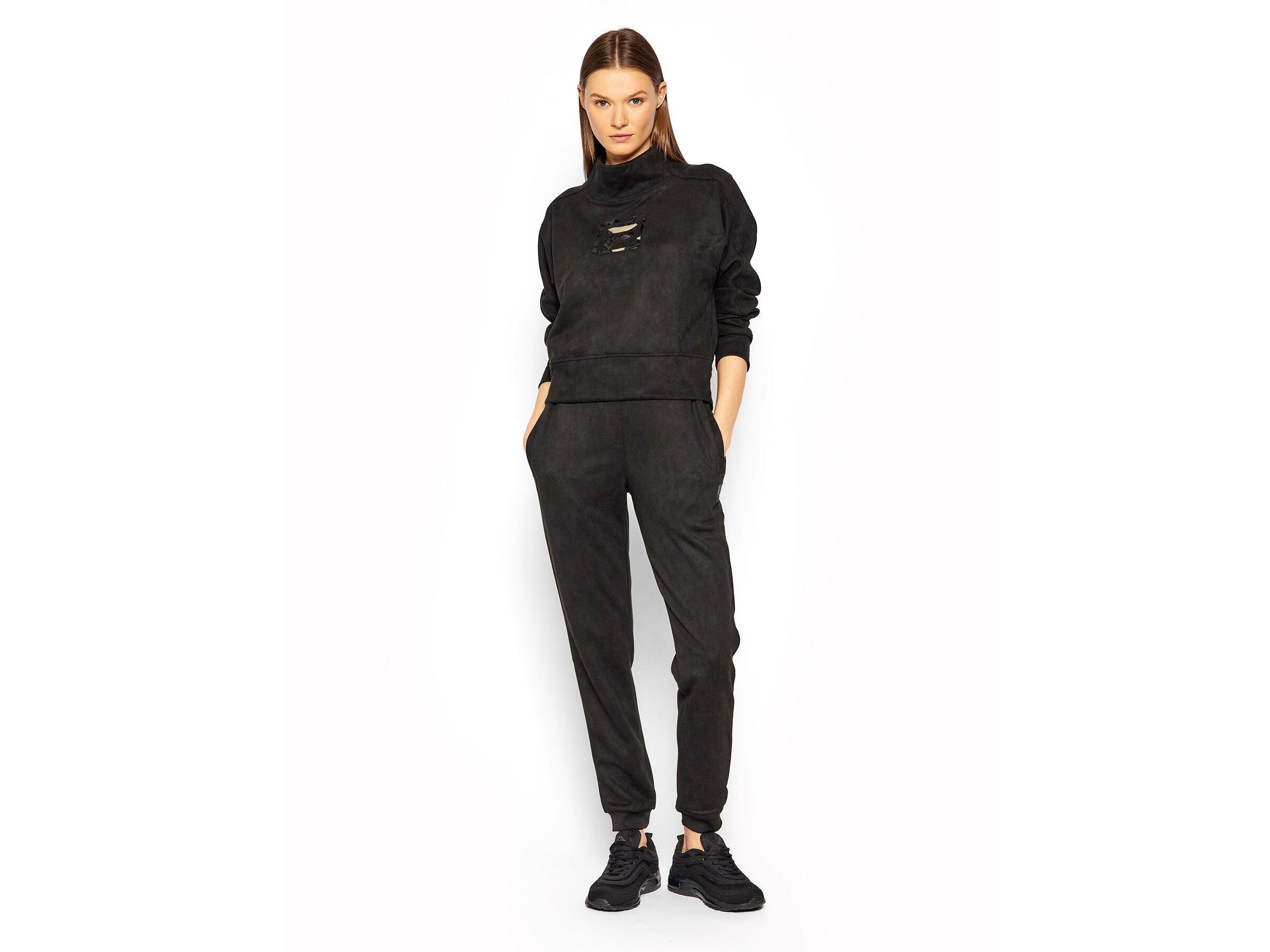 FILA Women Priti Longsleeve Shirt Felpa Black 689147 - Sandrini Calzature e Abbigliamento