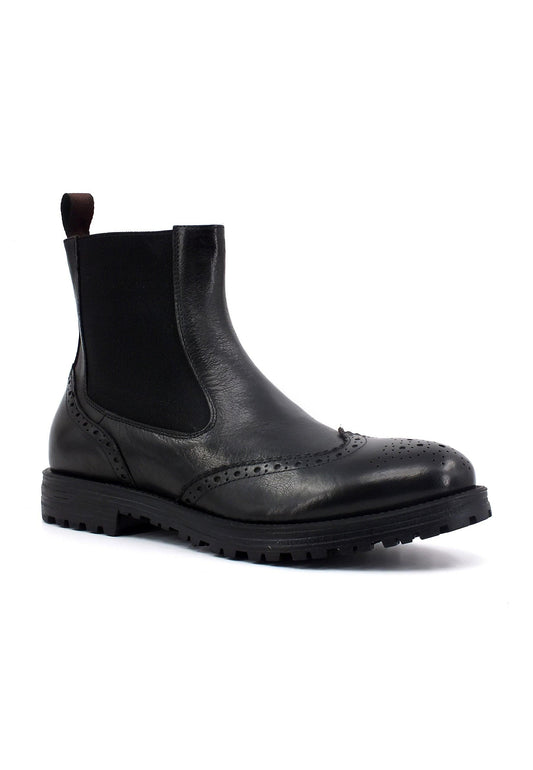 FRANCO FEDELE Beatles Stivaletto Uomo Nero 1219 - Sandrini Calzature e Abbigliamento