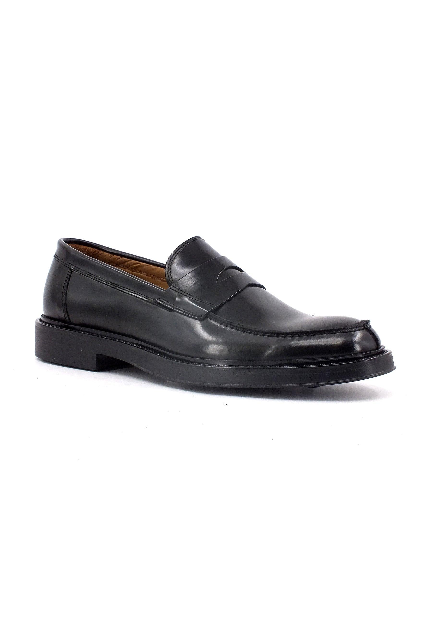 FRANCO FEDELE City Mocassino Uomo Nero 6554 - Sandrini Calzature e Abbigliamento