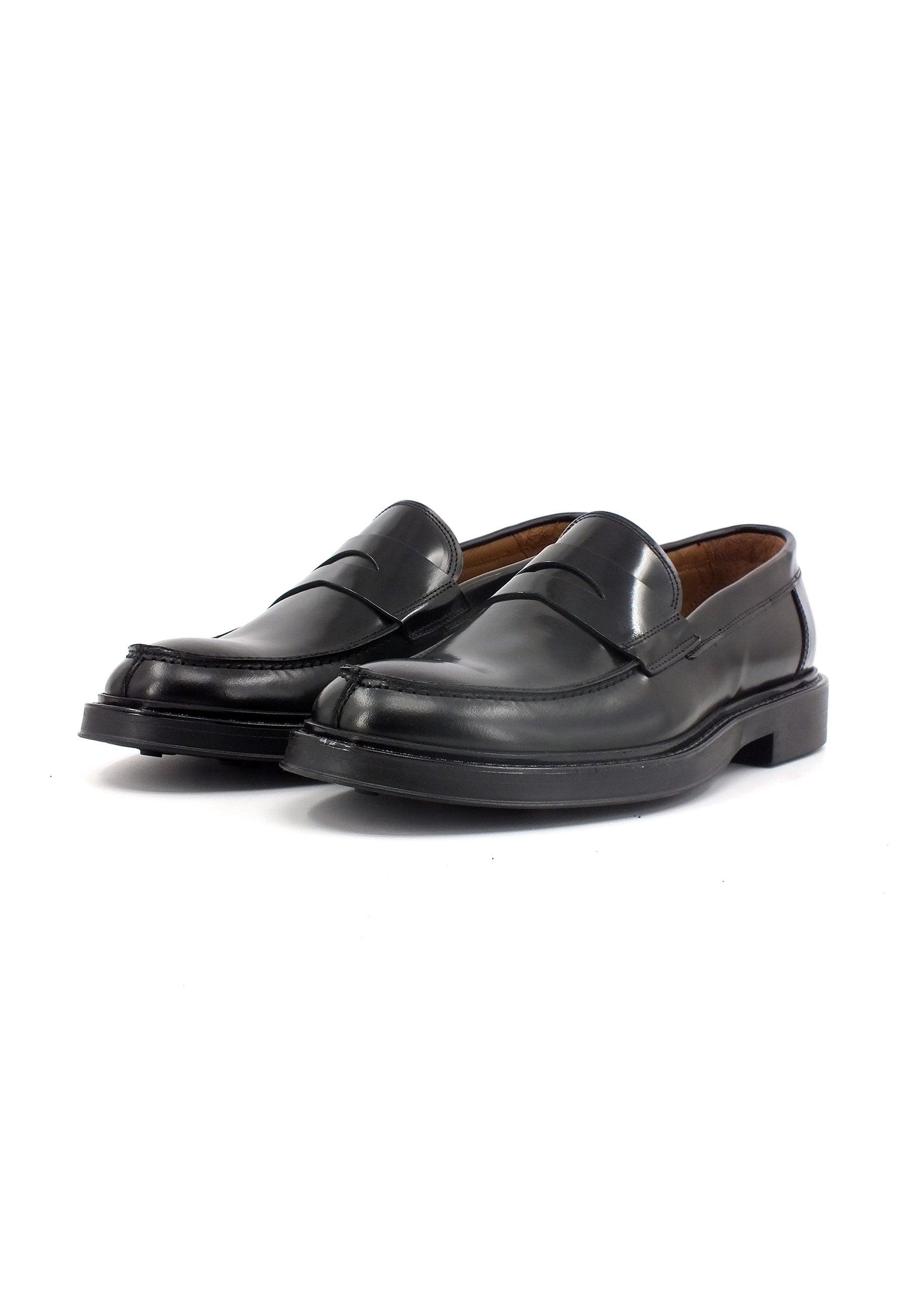 FRANCO FEDELE City Mocassino Uomo Nero 6554 - Sandrini Calzature e Abbigliamento