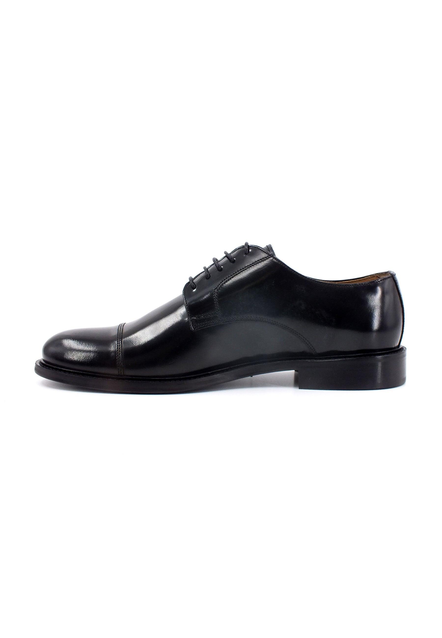 FRANCO FEDELE City Stringata Derby Uomo Nero 6065 - Sandrini Calzature e Abbigliamento