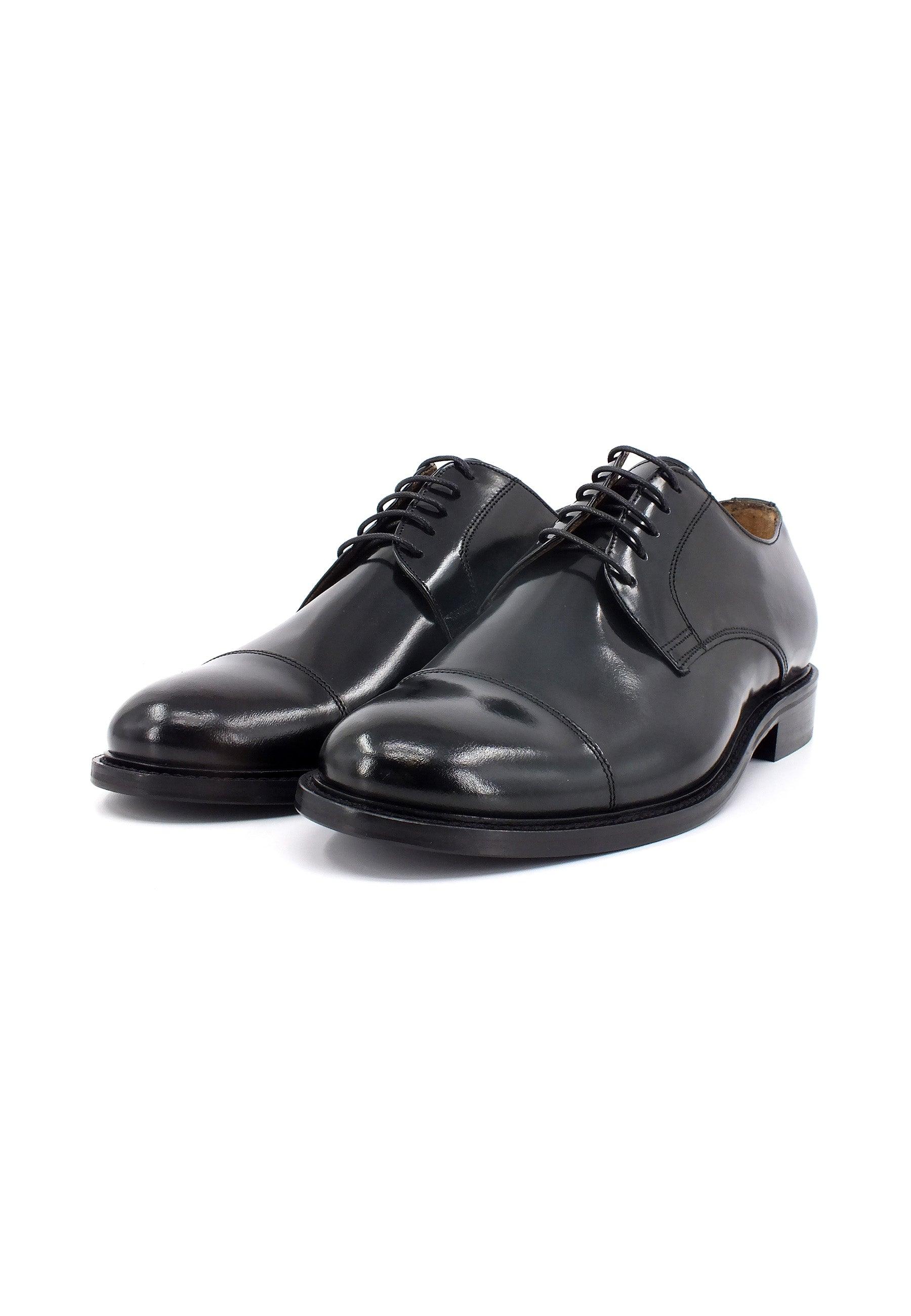 FRANCO FEDELE City Stringata Derby Uomo Nero 6065 - Sandrini Calzature e Abbigliamento