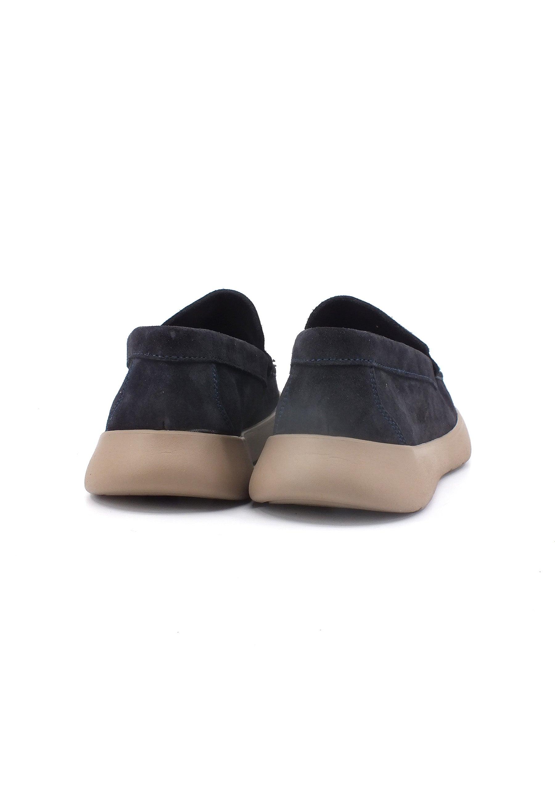 FRAU Castoro Mocassino Uomo Blue 13DO119 - Sandrini Calzature e Abbigliamento