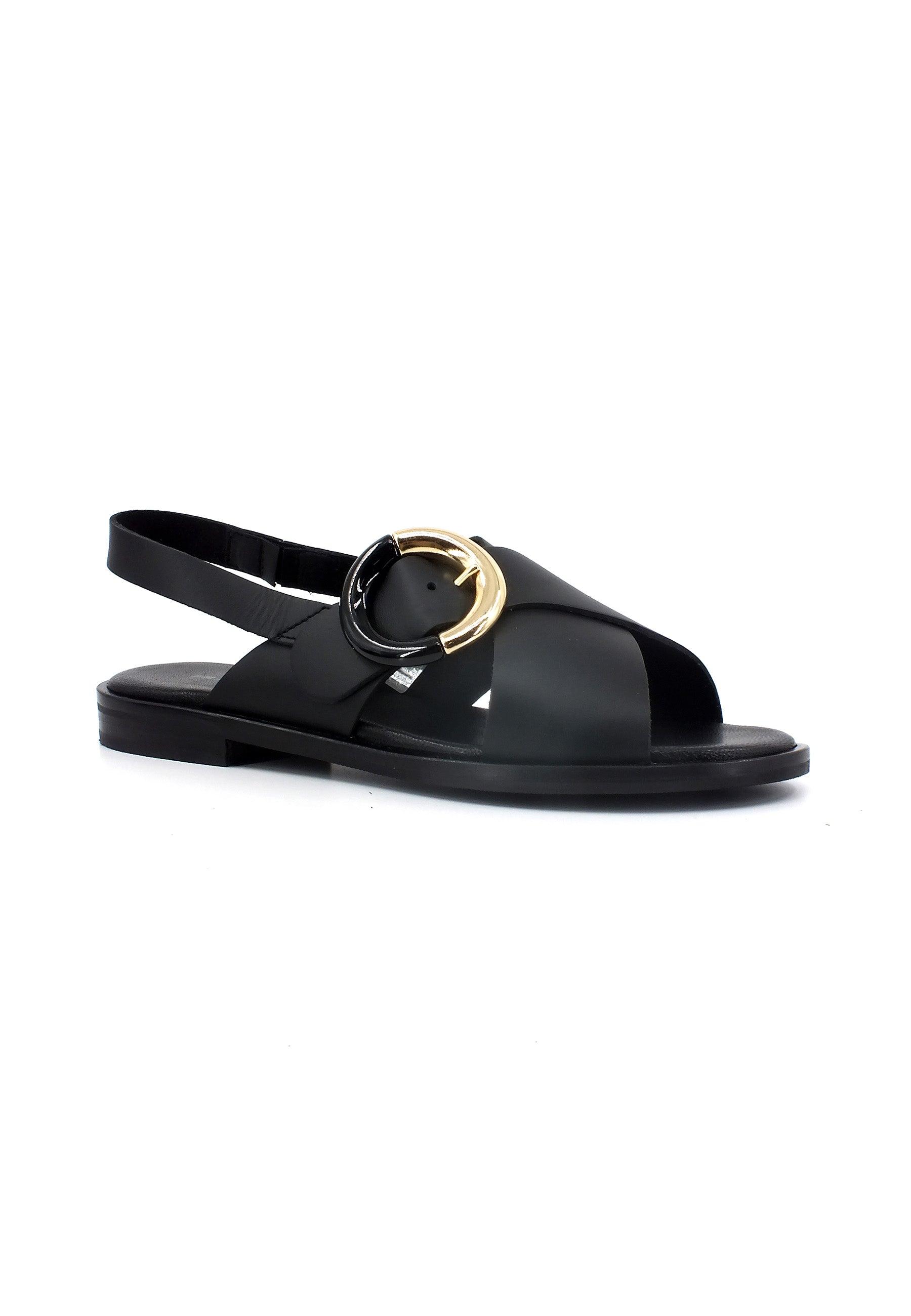 FRAU London Sandalo Donna Nero 86P9105 - Sandrini Calzature e Abbigliamento