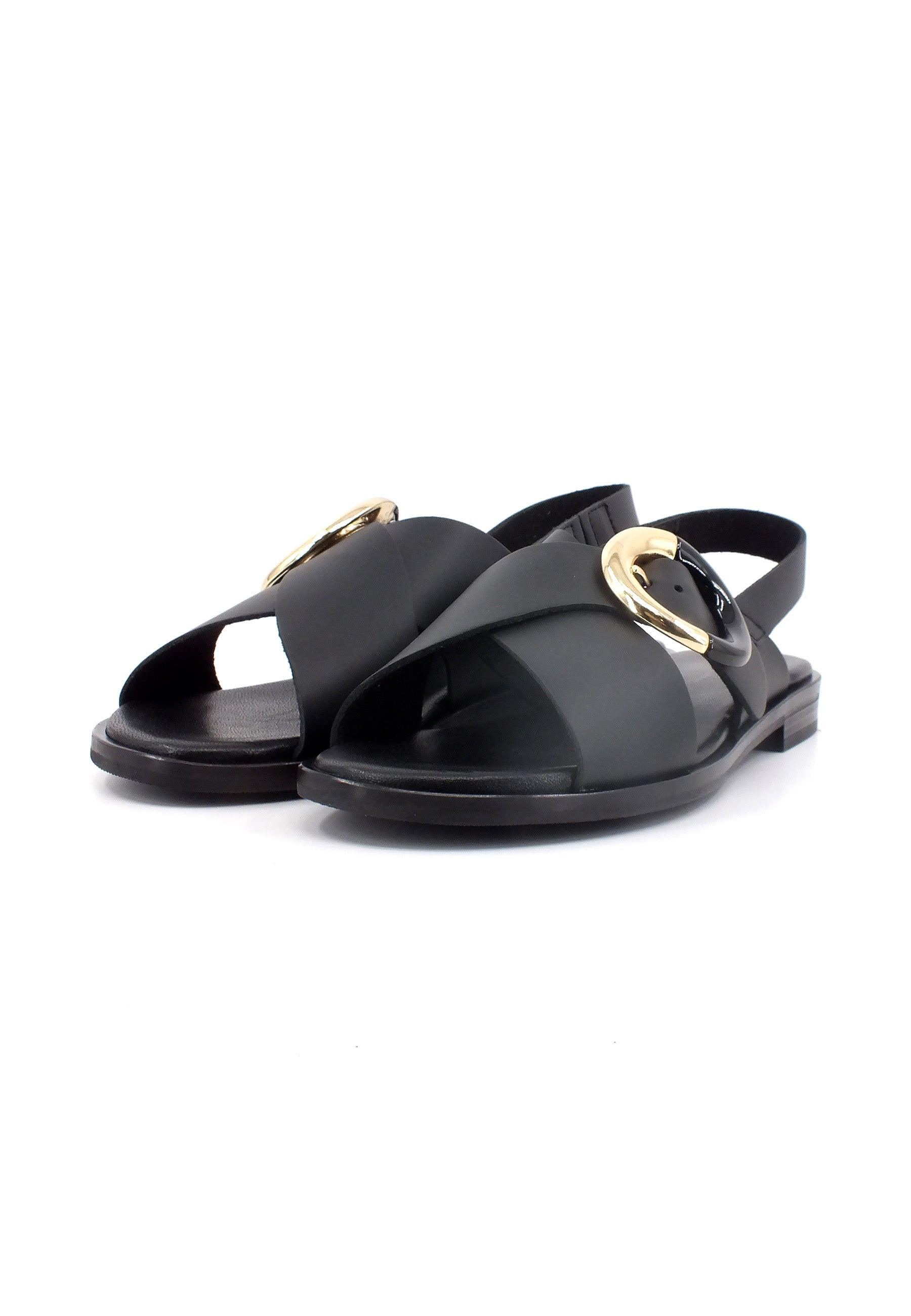 FRAU London Sandalo Donna Nero 86P9105 - Sandrini Calzature e Abbigliamento