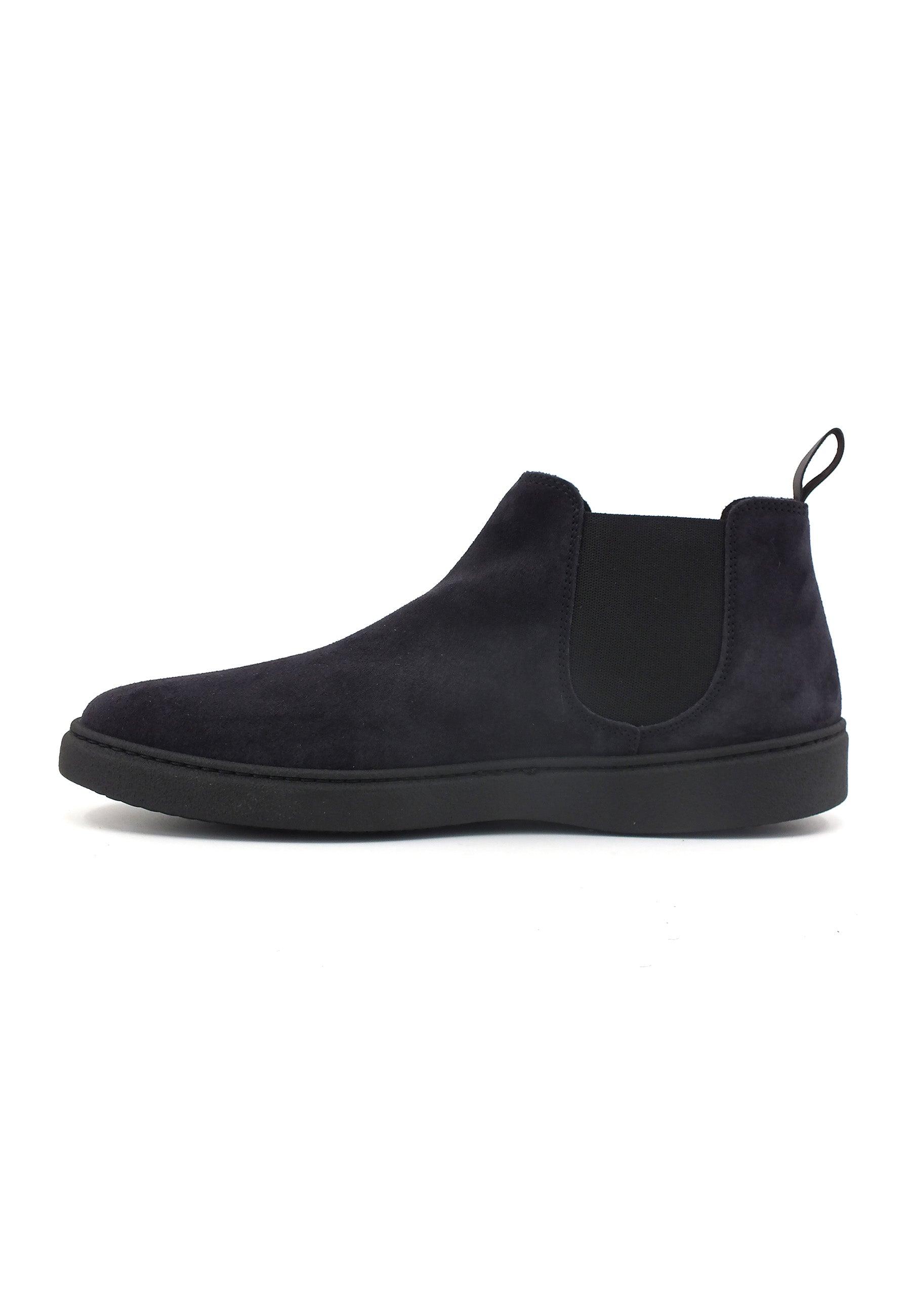 FRAU Waxy Stivaletto Polacco Uomo Blue 19A6109 - Sandrini Calzature e Abbigliamento