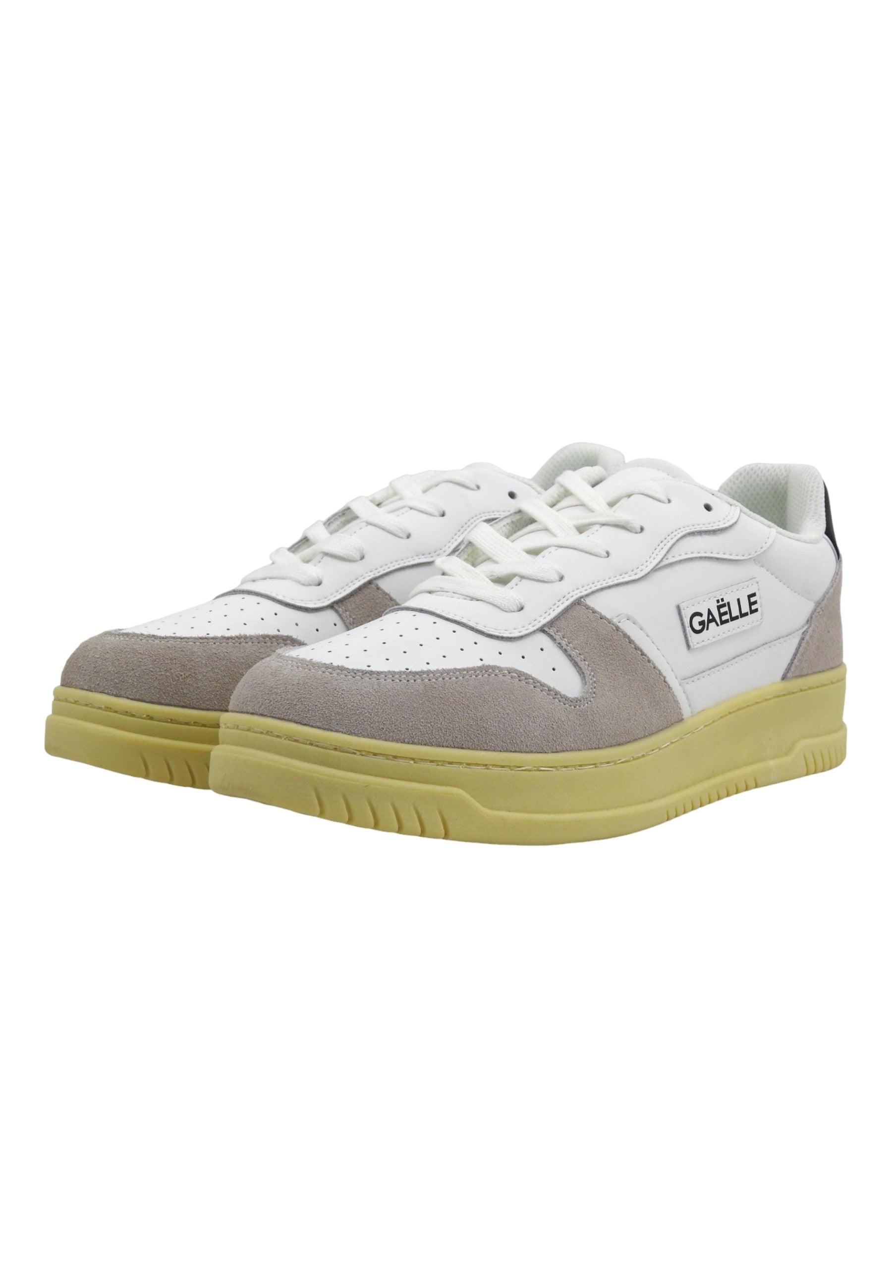 GAELLE Sneaker Basket Ox Uomo Grigio Bianco GACAM00005 - Sandrini Calzature e Abbigliamento