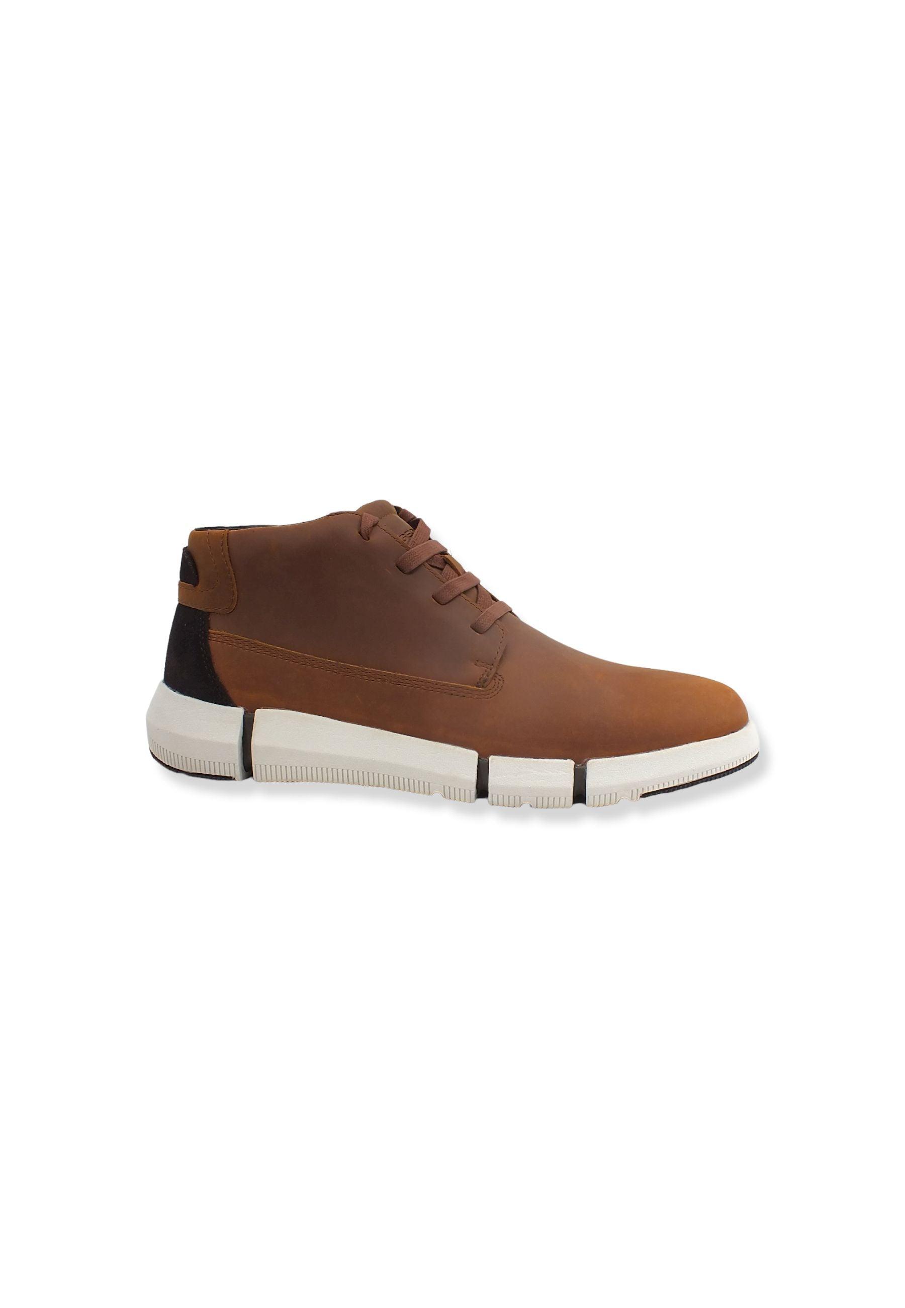 GEOX Adacter Stivaletto Stile Clark Uomo Brown U26F6A000CLC0013 - Sandrini Calzature e Abbigliamento