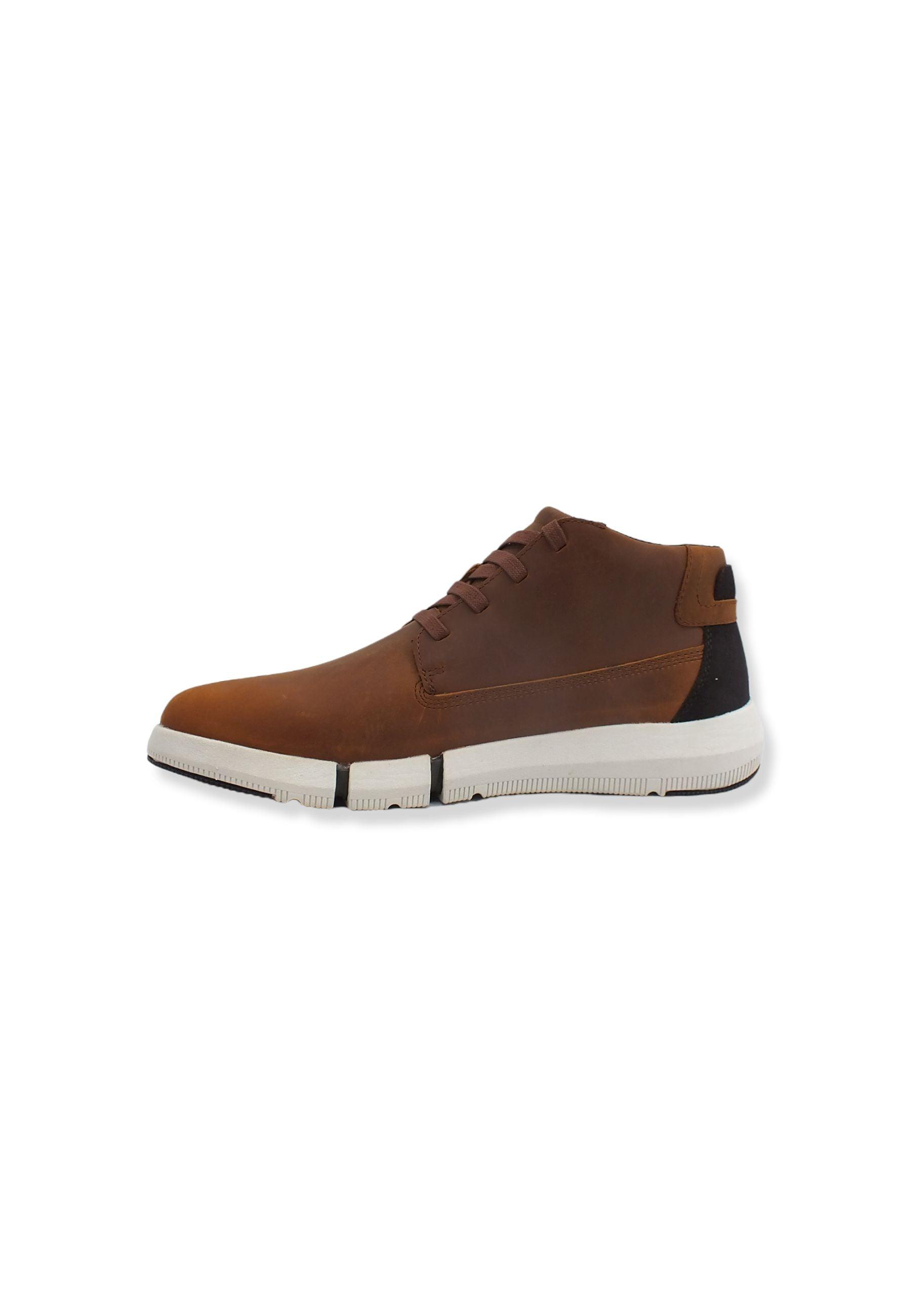 GEOX Adacter Stivaletto Stile Clark Uomo Brown U26F6A000CLC0013 - Sandrini Calzature e Abbigliamento