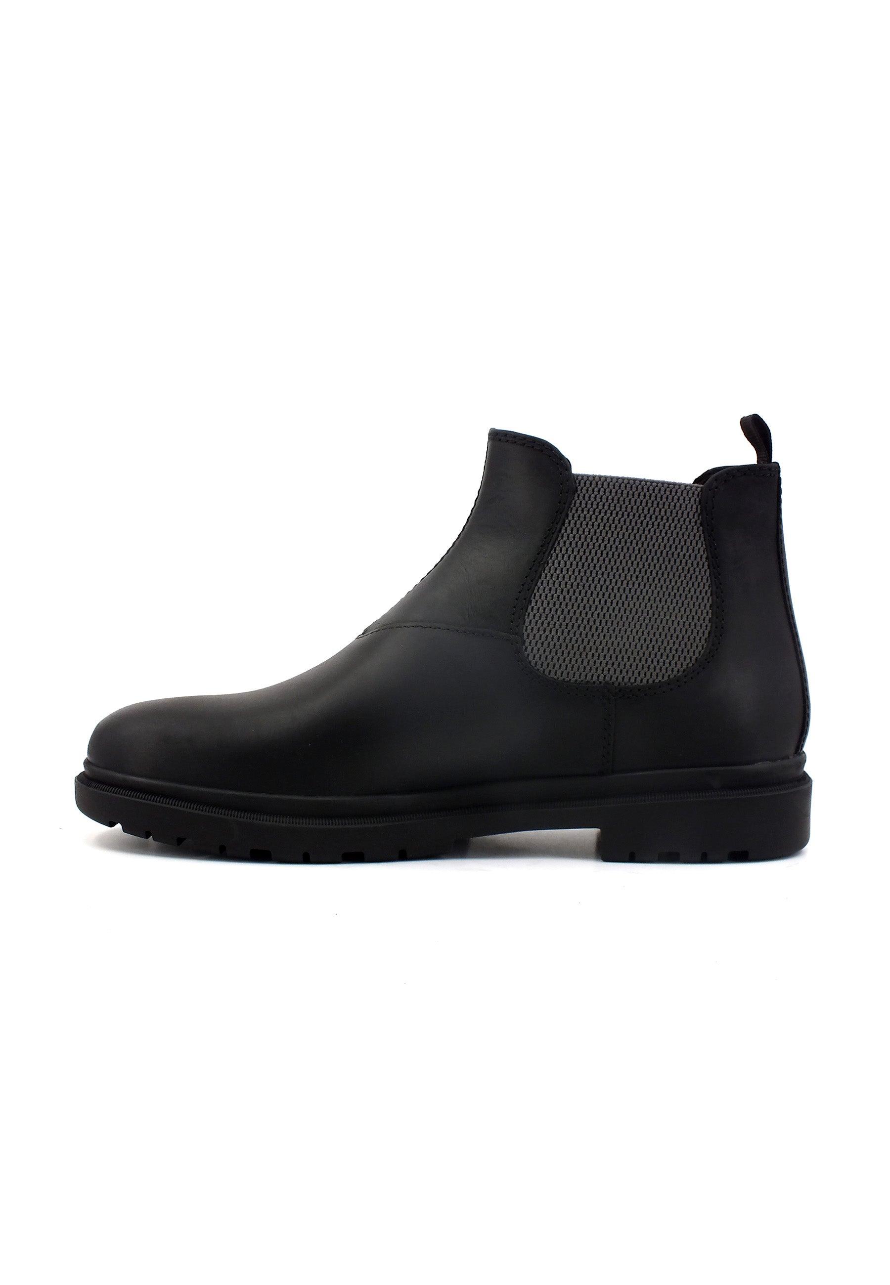 GEOX Andalo Stivaletto Polacco Uomo Black Dark Grey U16DDA000FFC0005 - Sandrini Calzature e Abbigliamento