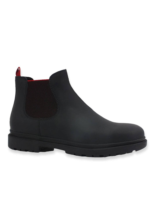 GEOX Andalo Stivaletto Polacco Uomo Black Red U16DDA000FFC0048 - Sandrini Calzature e Abbigliamento