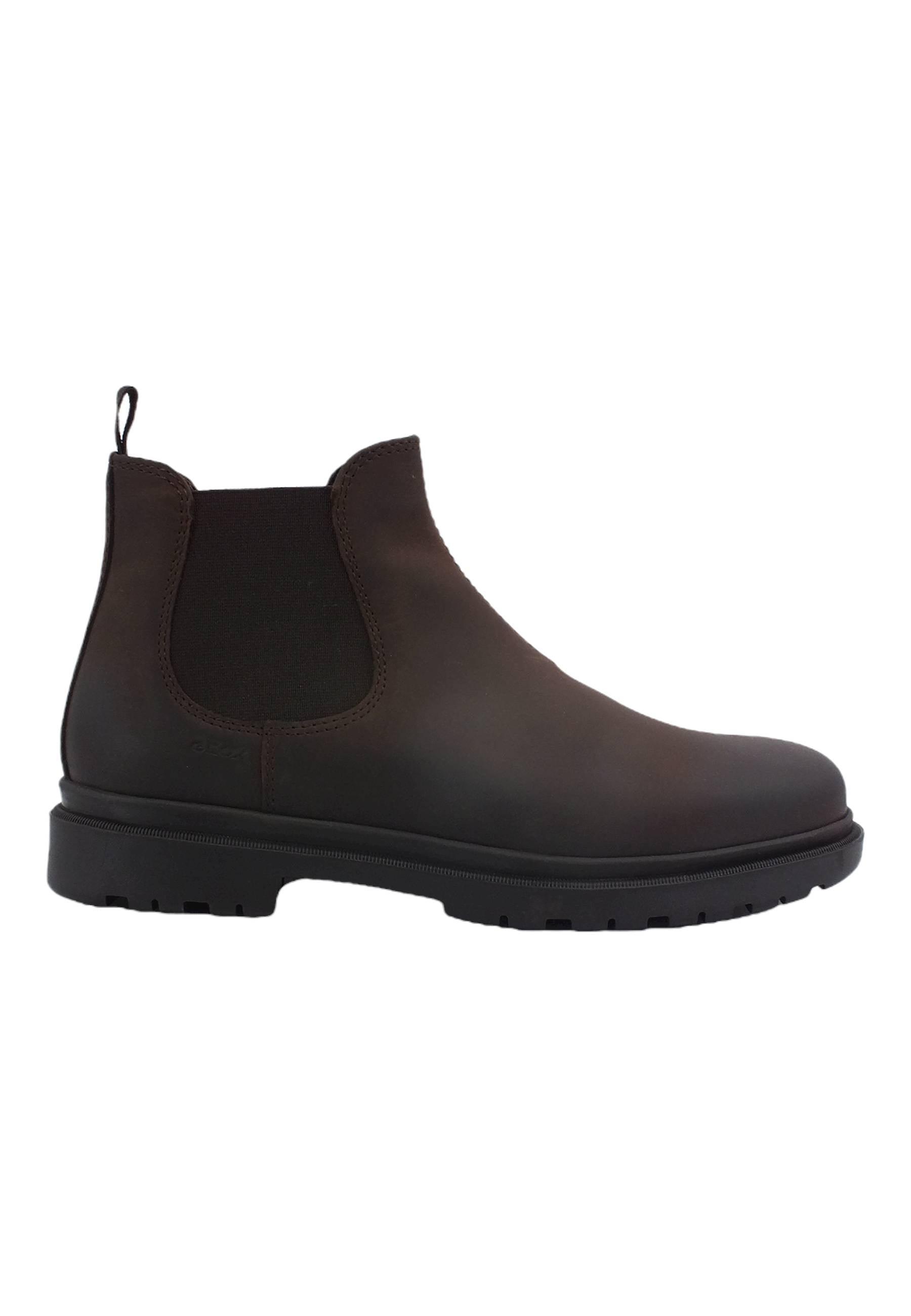 GEOX Andalo Stivaletto Polacco Uomo Marrone Coffee U16DDA00045C6009 - Sandrini Calzature e Abbigliamento