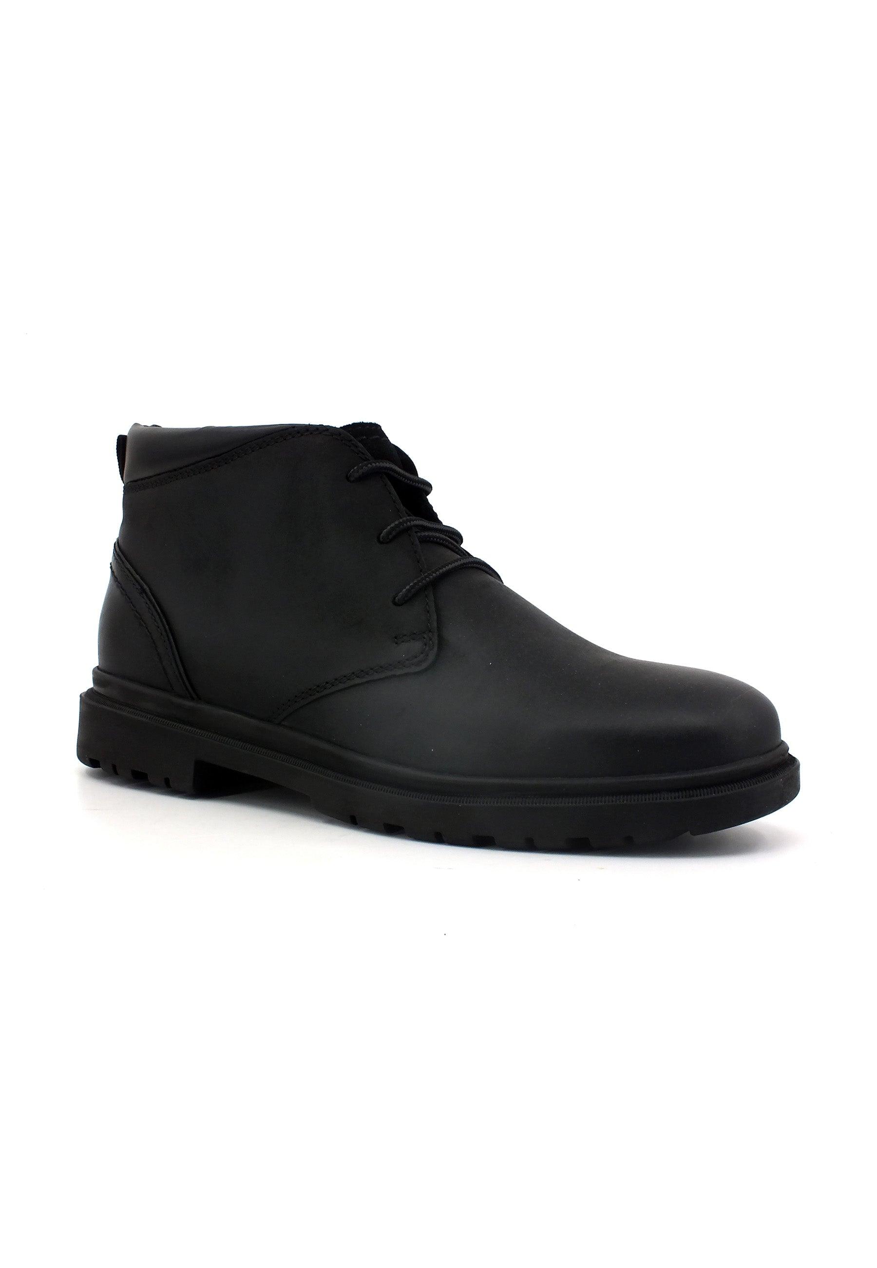 GEOX Andalo Stivaletto Stile Clark Uomo Black U36DDB000FFC9999 - Sandrini Calzature e Abbigliamento
