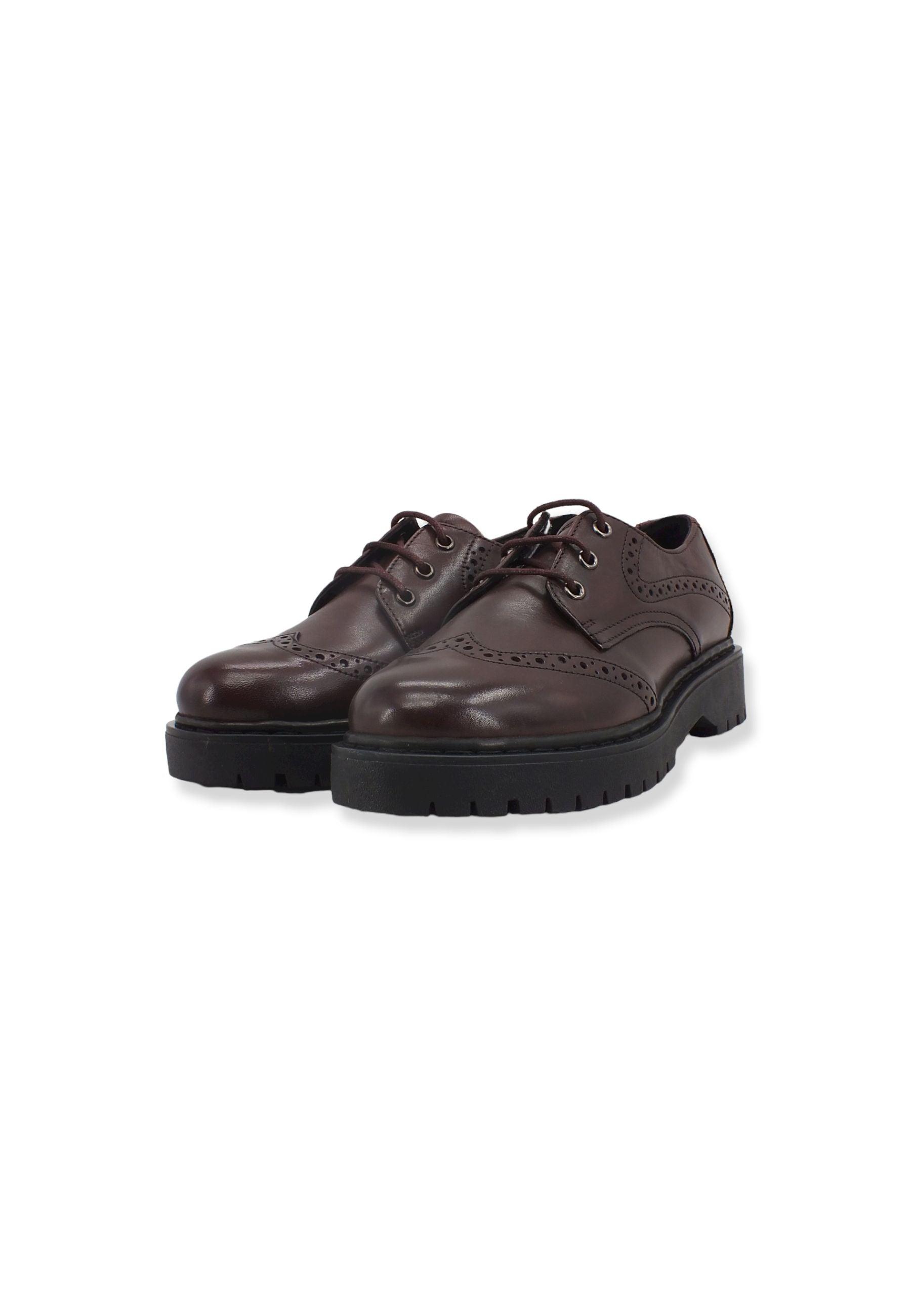 GEOX Bleyze Stringata Derby Donna Bordeaux D26QDH00043C7005 - Sandrini Calzature e Abbigliamento