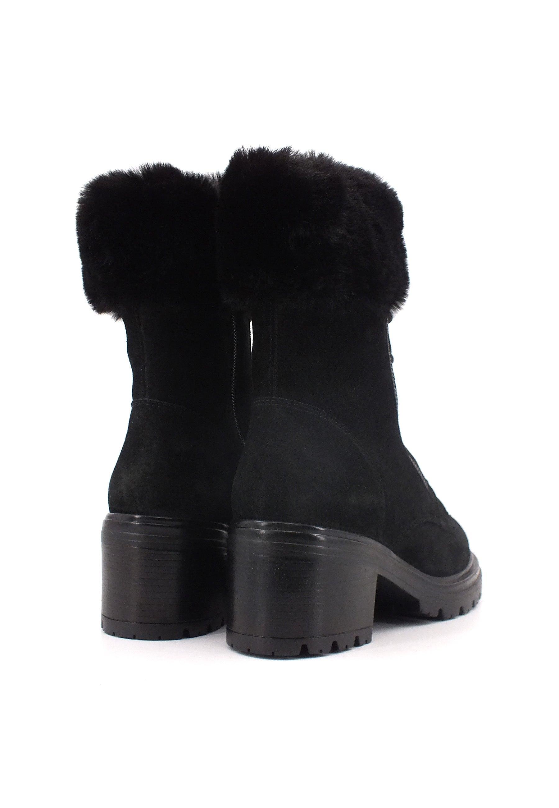 GEOX Damiana Stivaletto Pelo Donna Black D36QCB022BHC9999 - Sandrini Calzature e Abbigliamento