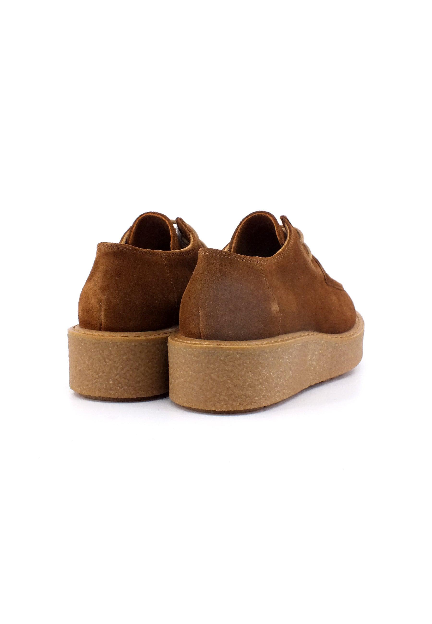 GEOX Elidea Stringata Donna Dark Camel D36VED00022CD500 - Sandrini Calzature e Abbigliamento