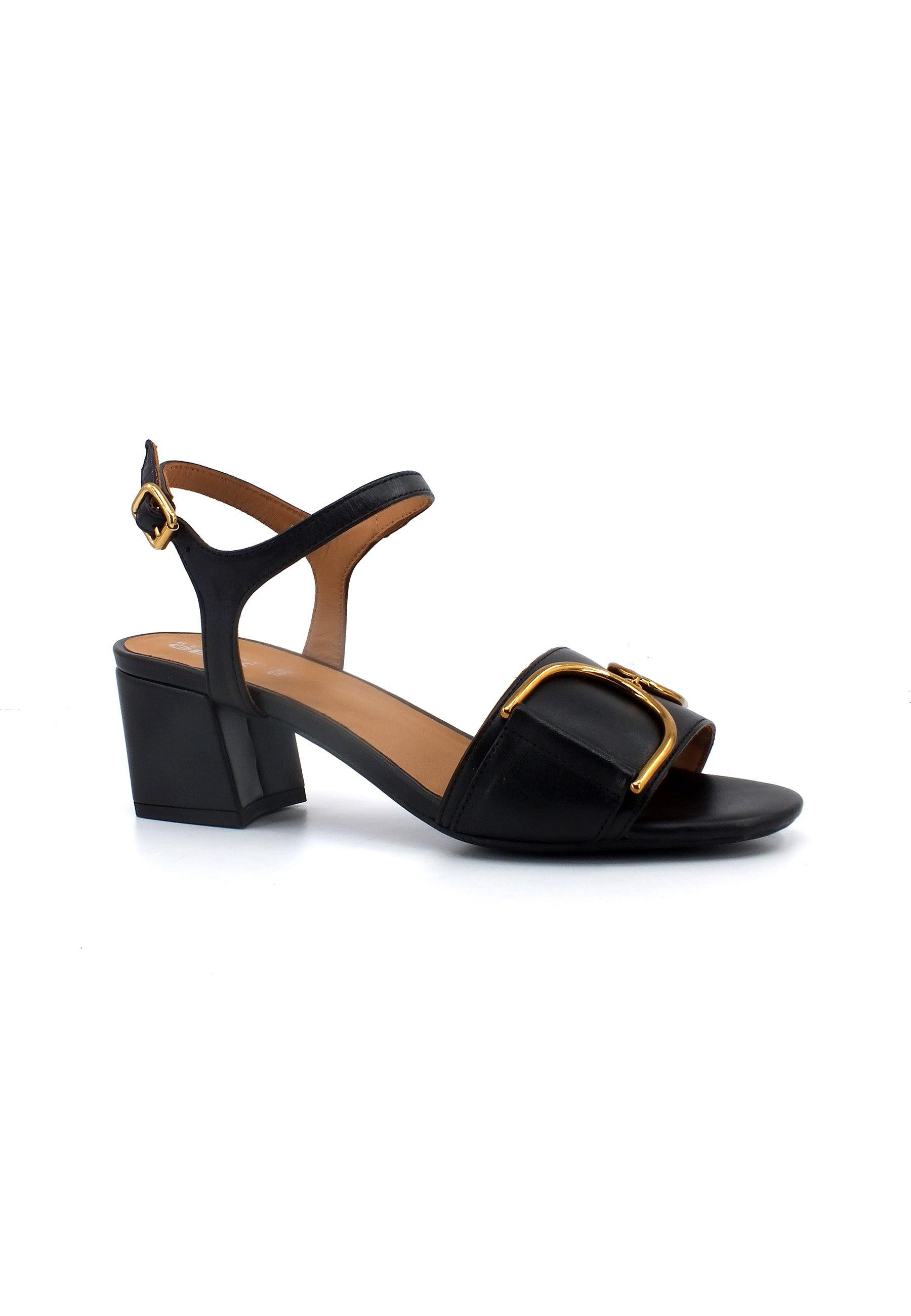GEOX Eraklia Sandalo Donna Black D35RNB000TUC9999 - Sandrini Calzature e Abbigliamento