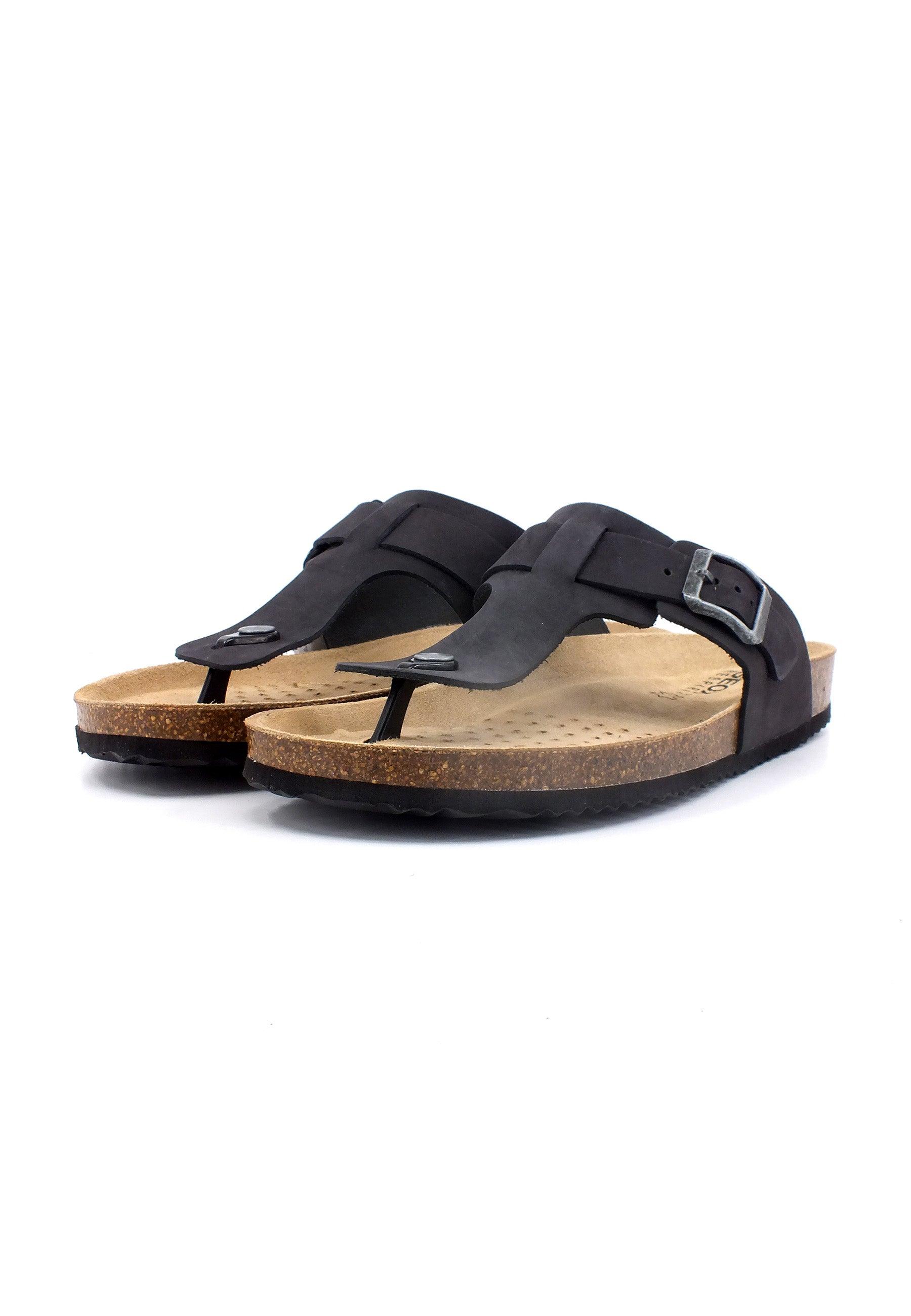 GEOX Ghita Ciabatta Infradito Uomo Black U159VD0032C9999 - Sandrini Calzature e Abbigliamento