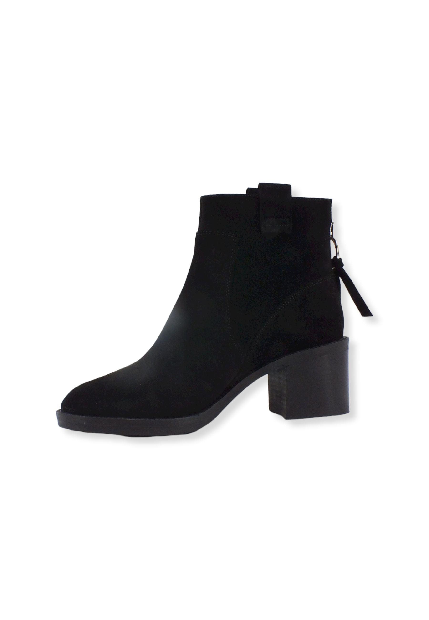 GEOX Giulila Stivaletto Tacco Largo Donna Black D26TYE00022C9999 - Sandrini Calzature e Abbigliamento