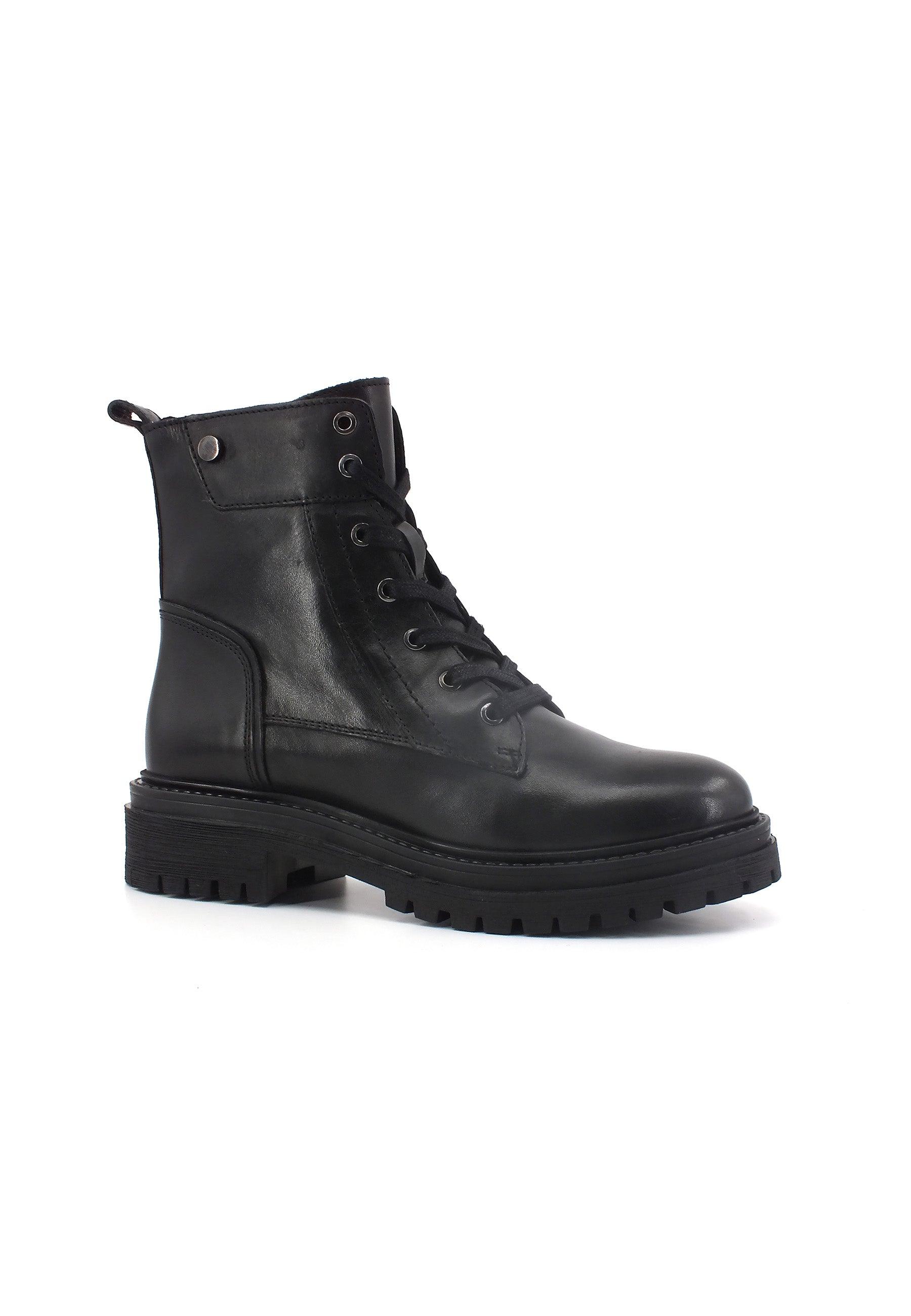 GEOX Iridea Stivaletto Anfibio Donna Black D16HRC00043C9999 - Sandrini Calzature e Abbigliamento