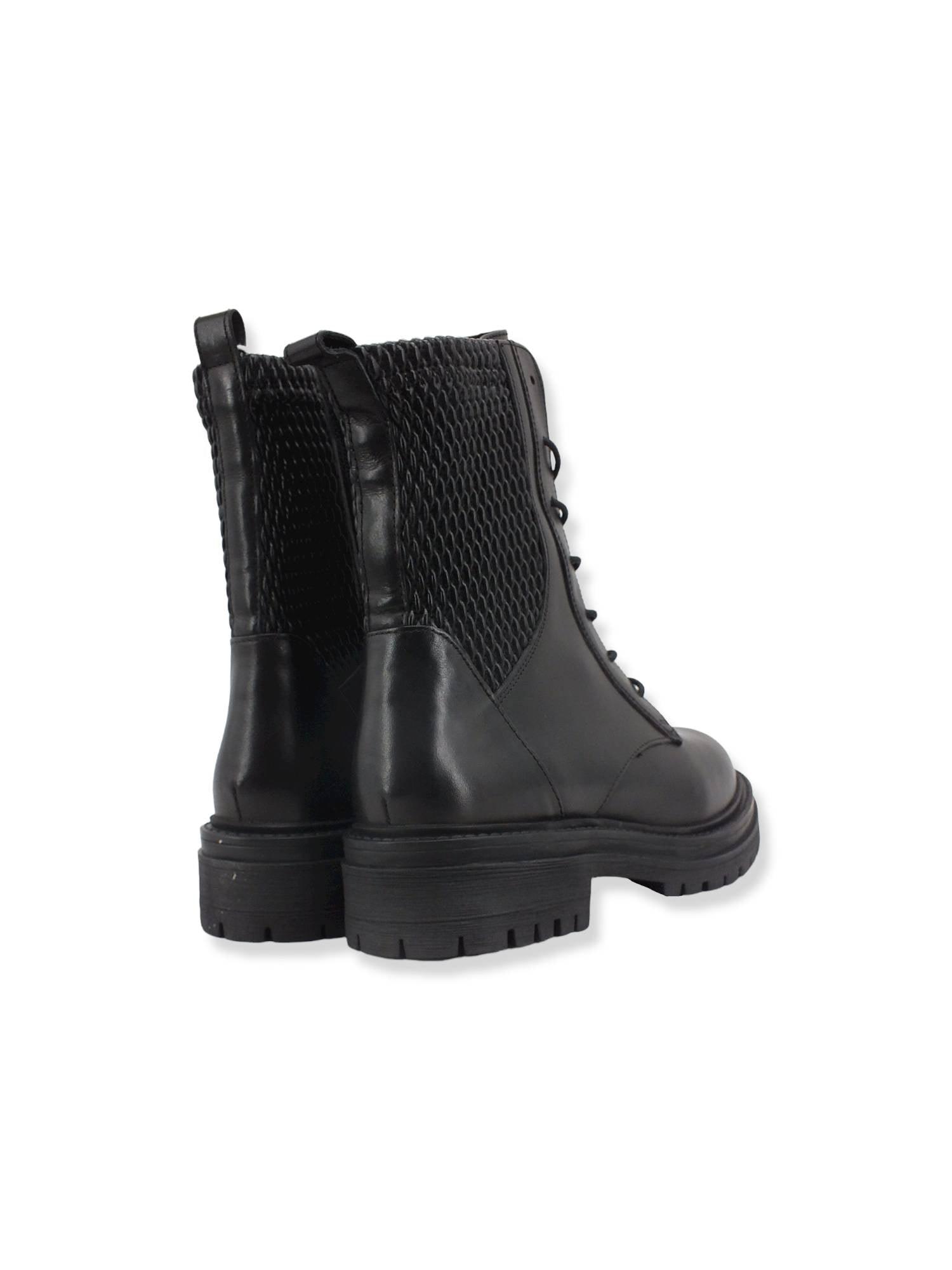 GEOX Iridea Stivaletto Anfibio Donna Black D26HRN0436WC9999 - Sandrini Calzature e Abbigliamento