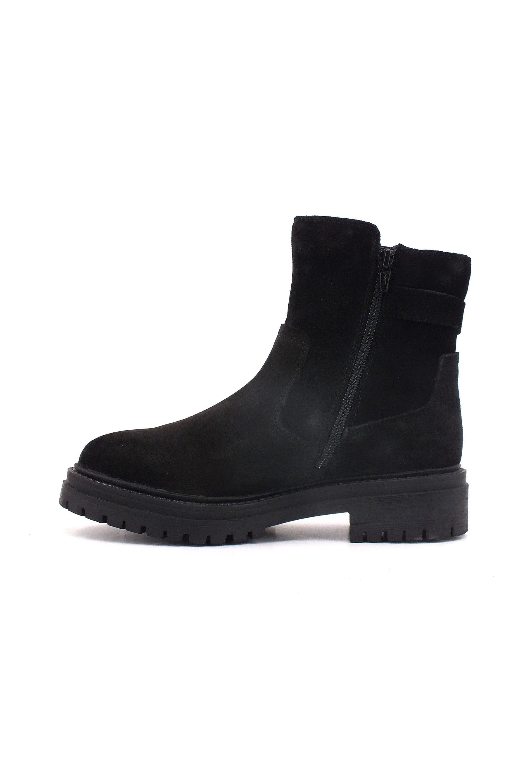 GEOX Iridea Stivaletto Polacco Pelo Donna Black D36HRI00023C9999 - Sandrini Calzature e Abbigliamento