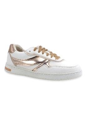 GEOX Jaysen Sneaker Donna White Rose Gold D261BG0BUNFX1ZH8 - Sandrini Calzature e Abbigliamento