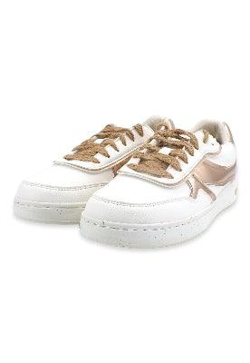 GEOX Jaysen Sneaker Donna White Rose Gold D261BG0BUNFX1ZH8 - Sandrini Calzature e Abbigliamento