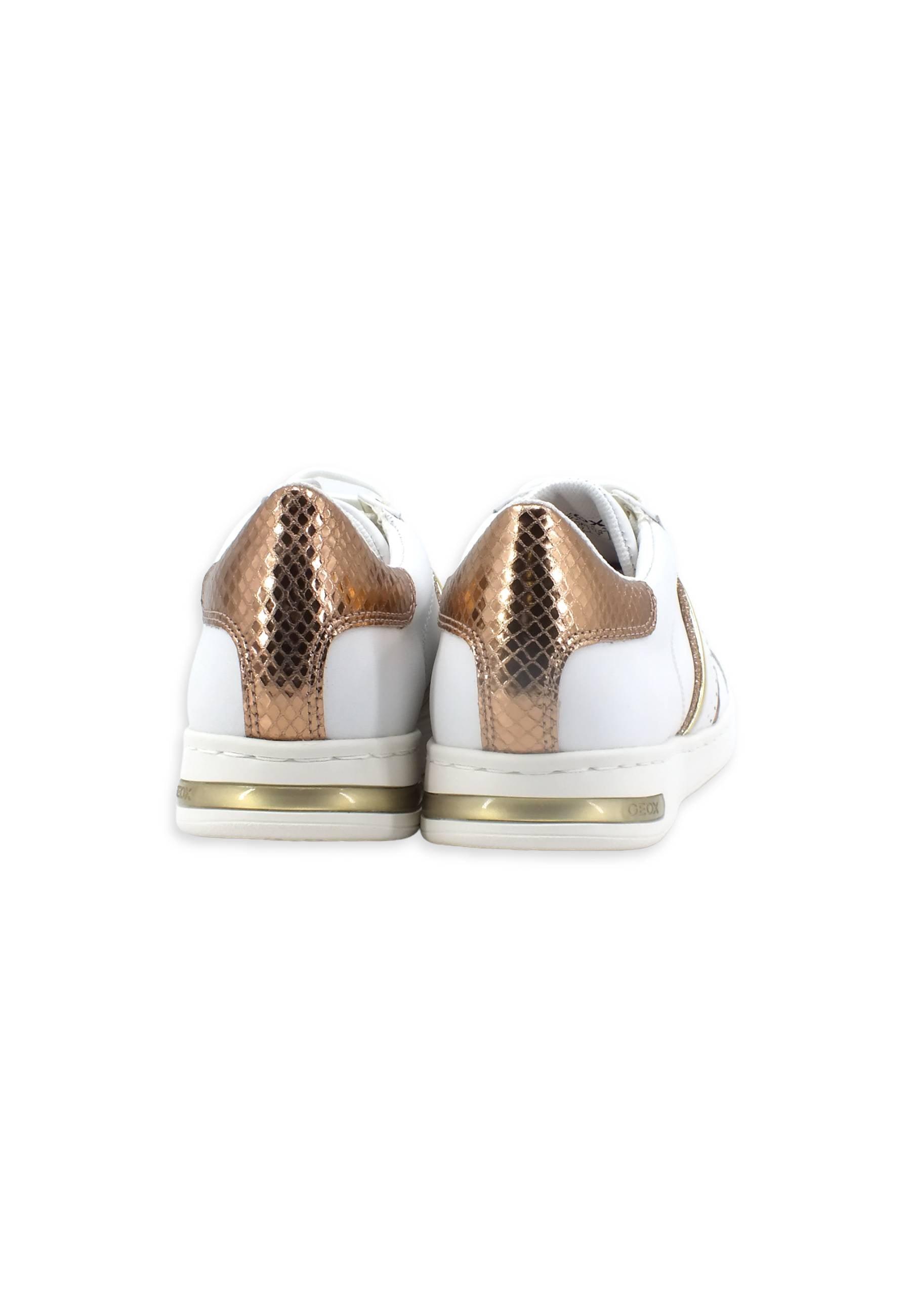 GEOX Jaysen Sneaker Donna White Rosegold D351BB085KYC1ZH8 - Sandrini Calzature e Abbigliamento