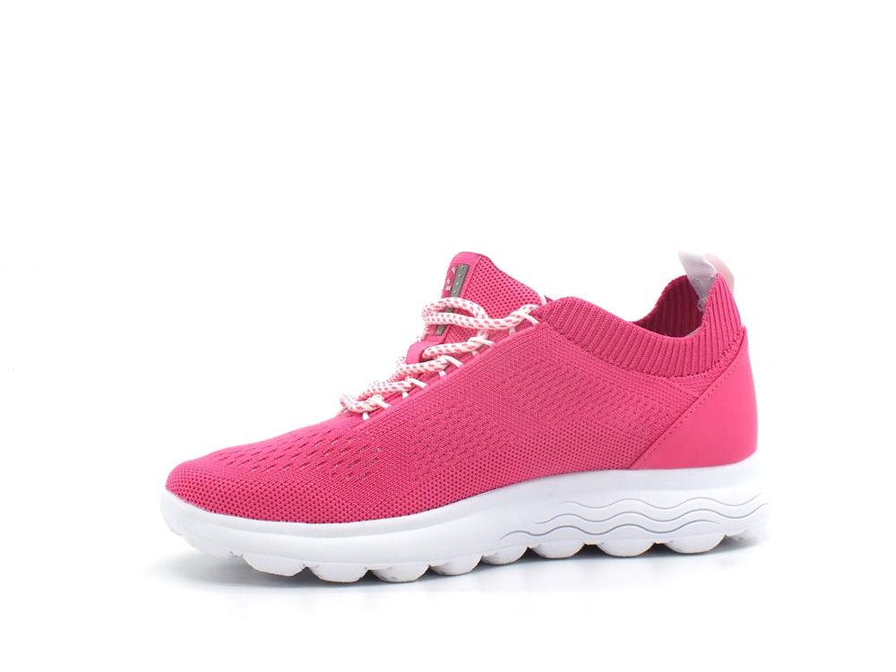 GEOX Sneaker Running Knitted Spherica Fuxia - Sandrini Calzature e Abbigliamento