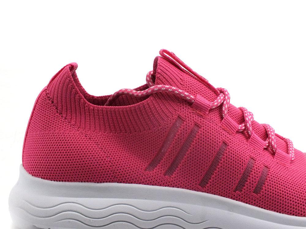 GEOX Sneaker Running Knitted Spherica Rosa Fuxia - Sandrini Calzature e Abbigliamento